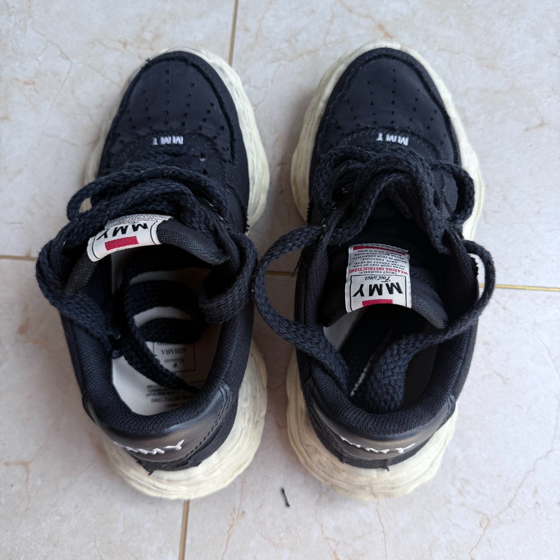 Maison MIHARA YASUHIRO Maison Mihara MMY Distressed Sneakers Size US 7 / EU 40 - 4 Thumbnail