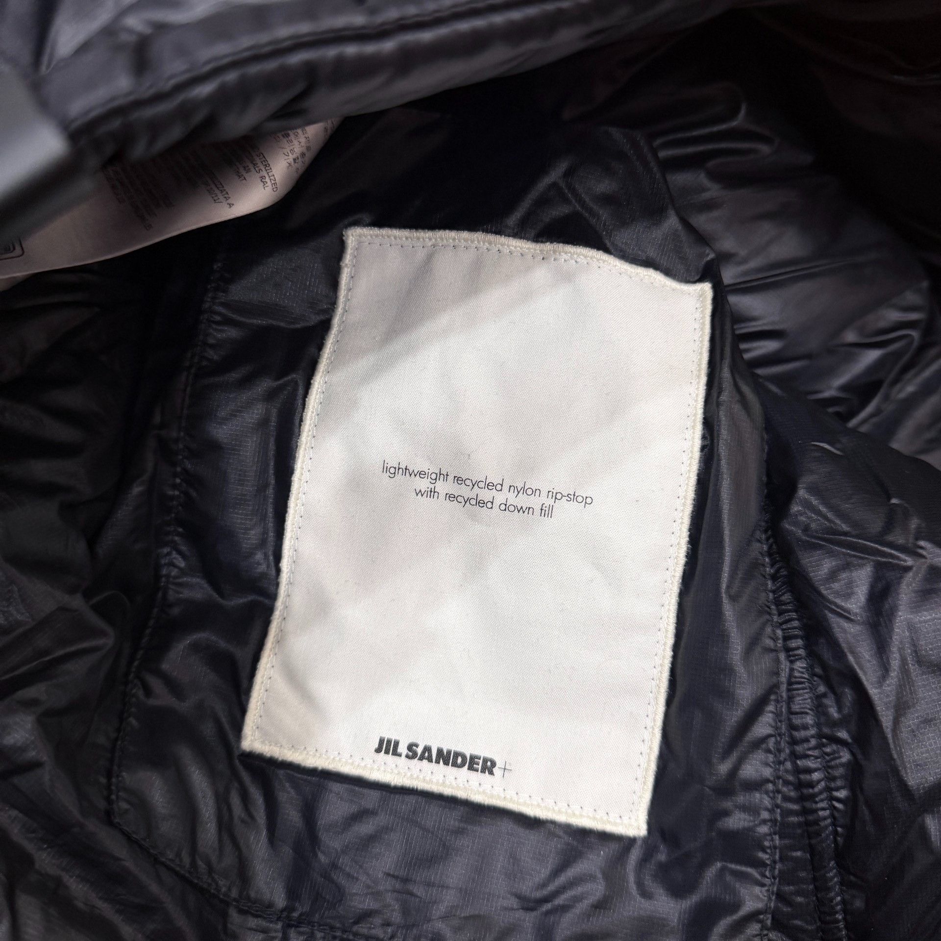 Jil Sander Jilsander Ultra-Puffy Lightweight Black Down Jacket Size US M / EU 48-50 / 2 - 4 Thumbnail