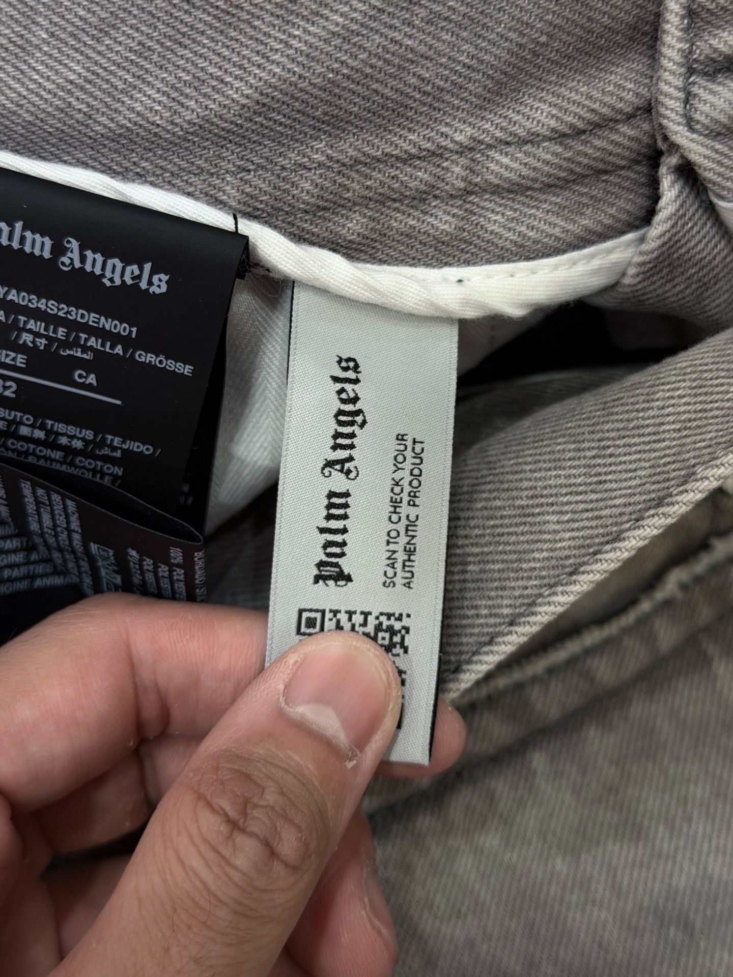 Palm Angels Palm Angels SS23 Faded Distressed Jeans Size US 32 / EU 48 - 7 Thumbnail