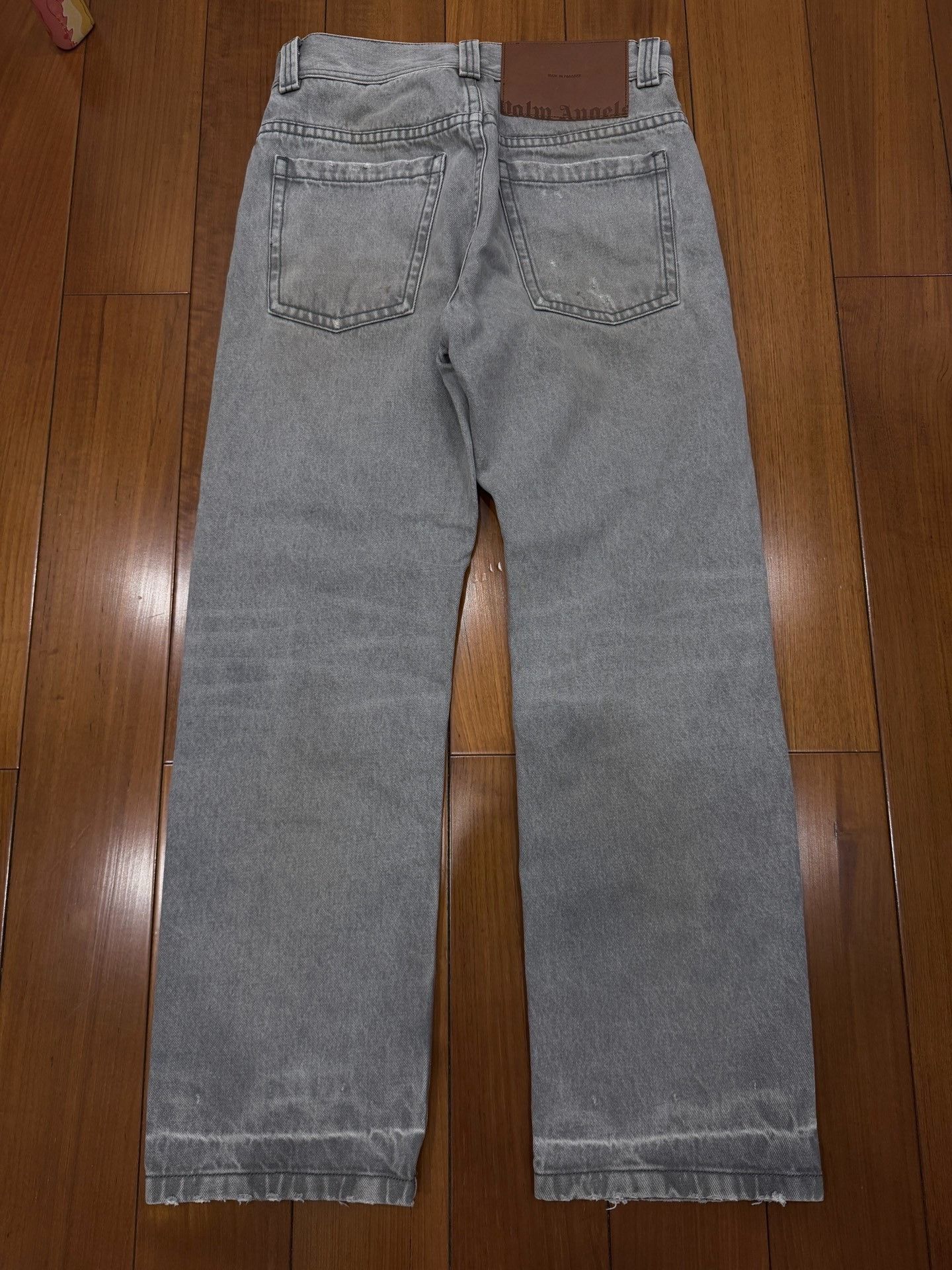 Palm Angels Palm Angels SS23 Faded Distressed Jeans Size US 32 / EU 48 - 2 Thumbnail