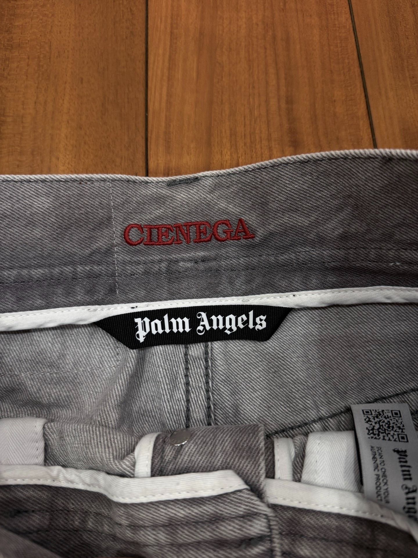 Palm Angels Palm Angels SS23 Faded Distressed Jeans Size US 32 / EU 48 - 3 Thumbnail