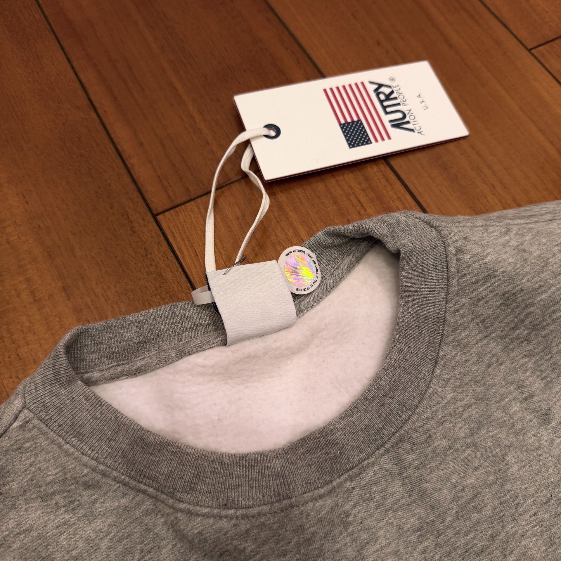 AUTRY Autry Gray Crewneck Sweatshirt Size US L / EU 52-54 / 3 - 2 Thumbnail