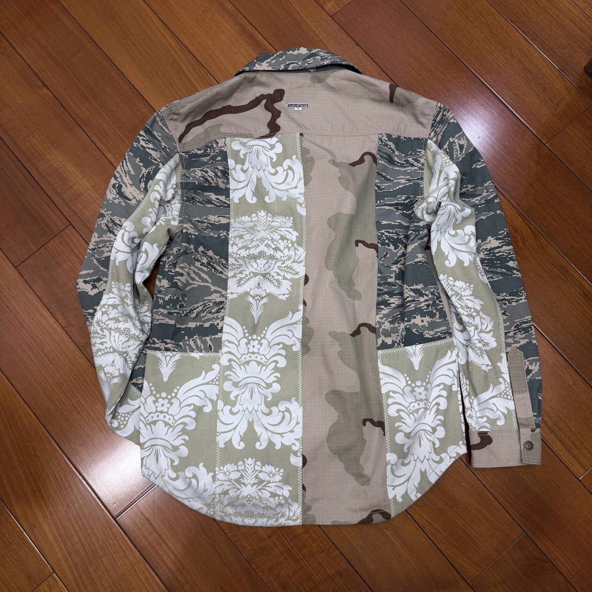 Marine Serre Marine Serre Camo Floral Shirt Jacket Size US M / EU 48-50 / 2 - 2 Thumbnail