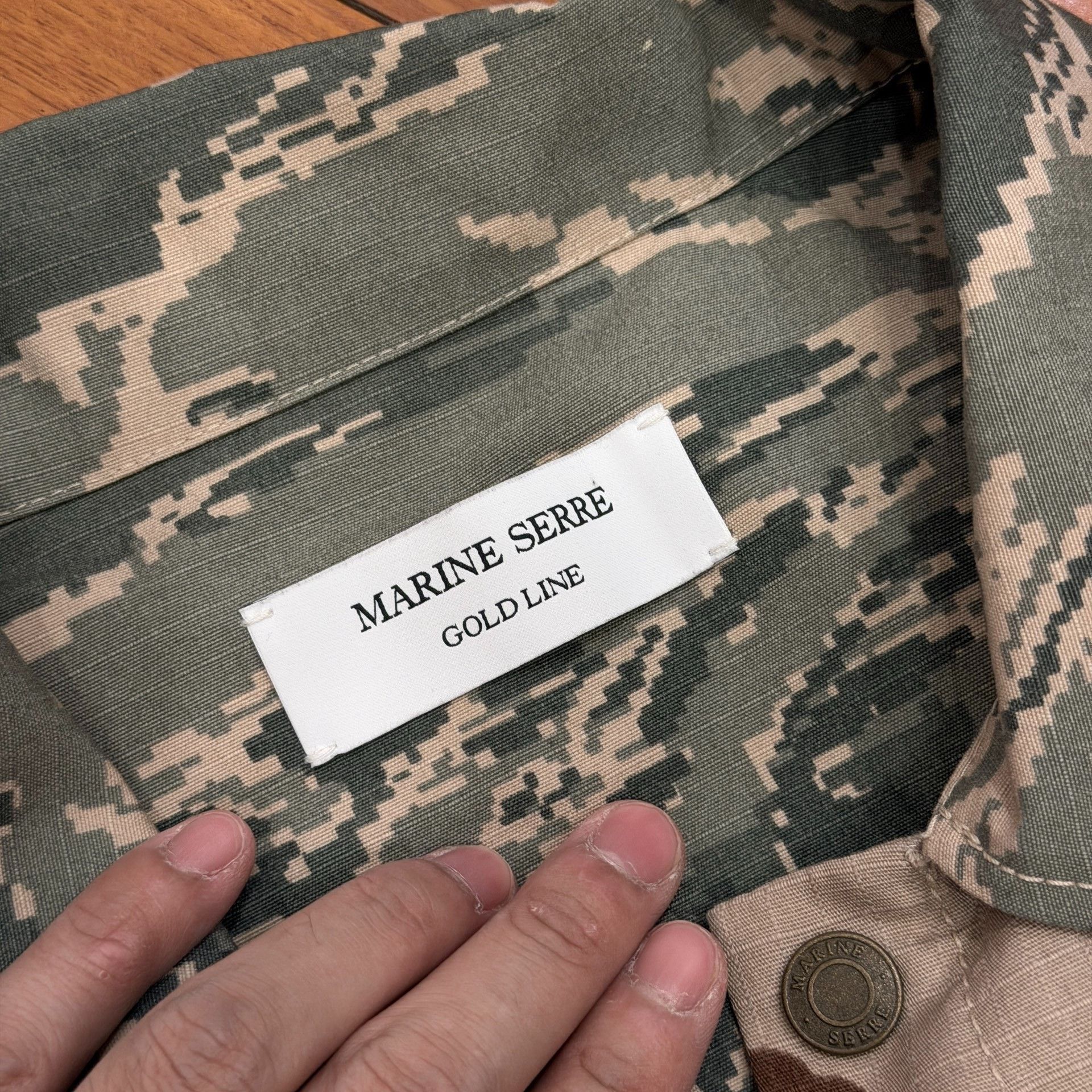 Marine Serre Marine Serre Camo Floral Shirt Jacket Size US M / EU 48-50 / 2 - 4 Thumbnail