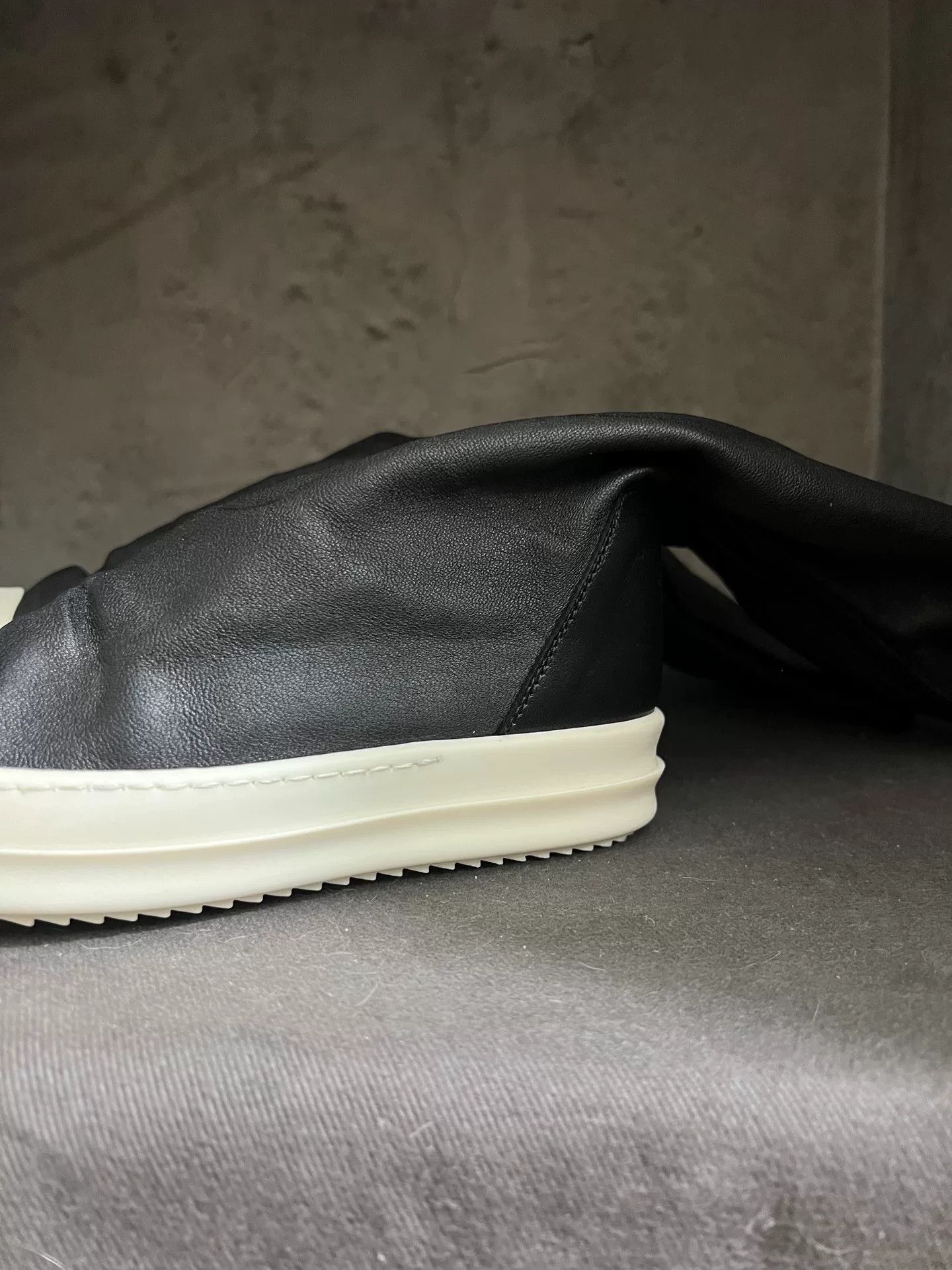 Rick Owens Rick Owens 17FW LNSP Lambskin Mid-Calf Boots Size US 4 / IT 34 - 3 Thumbnail