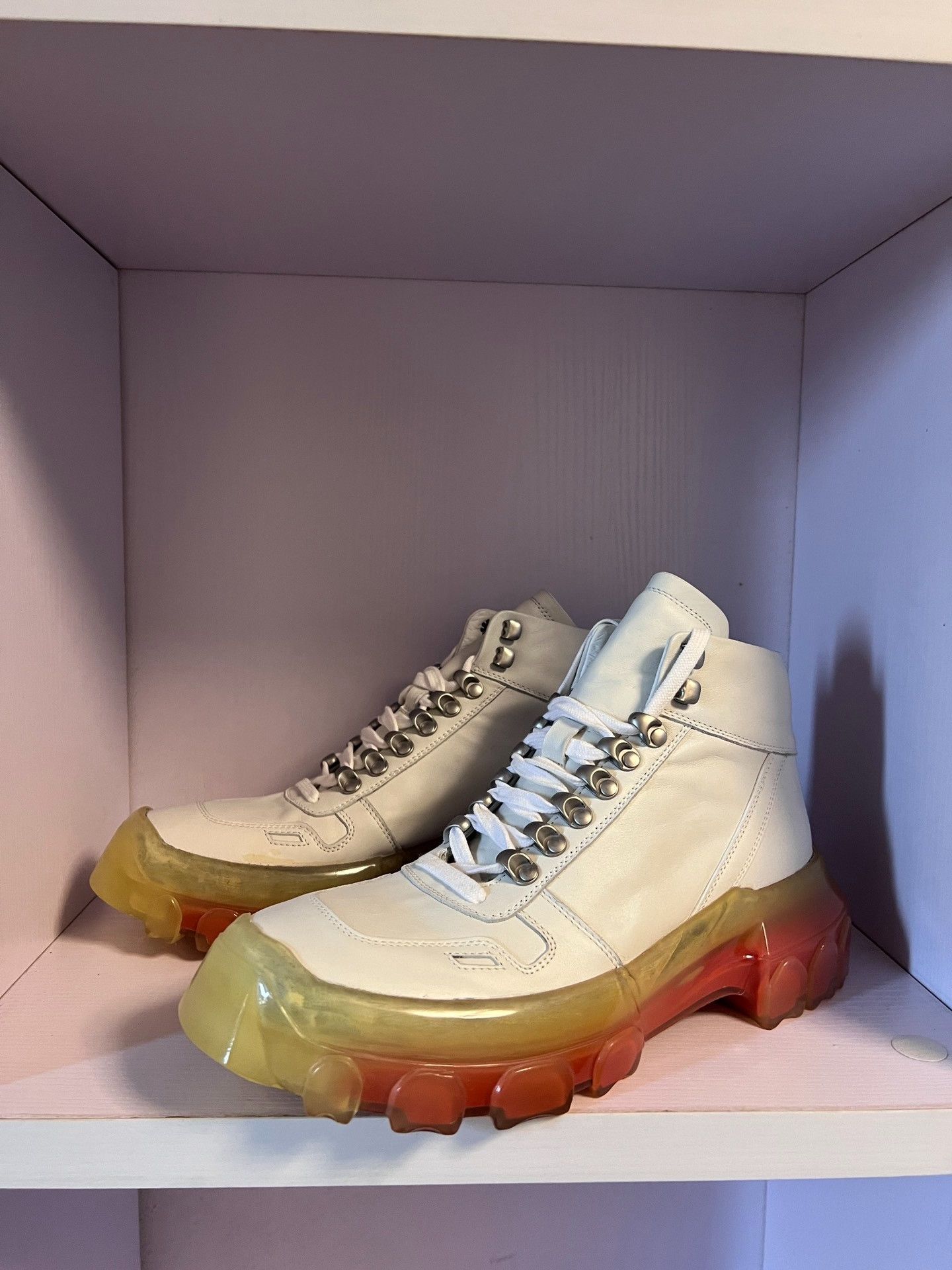 Rick Owens Rick Owens Mainline Leather Rainbow Boots Size US 8 / EU 41 - 2 Thumbnail