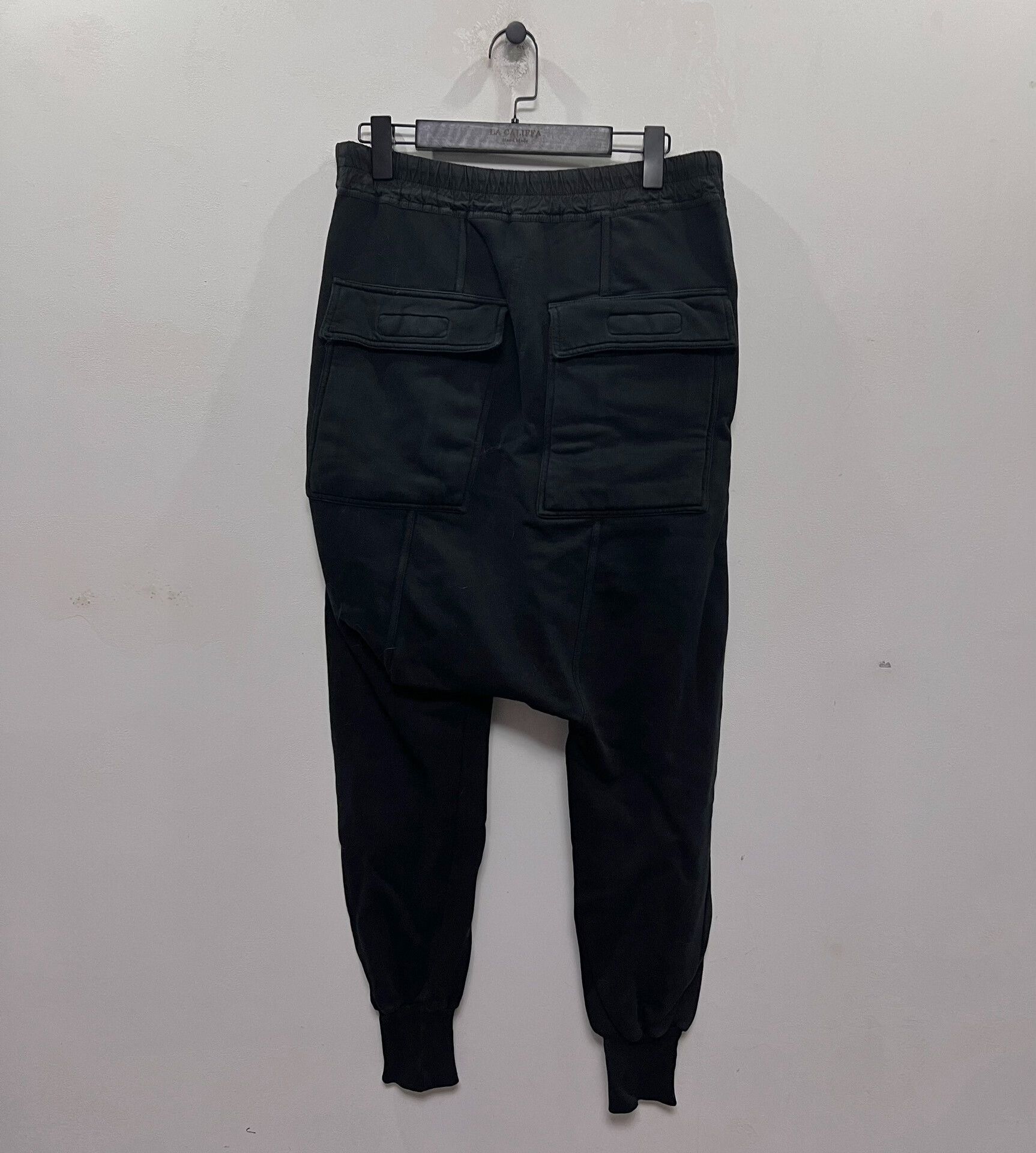 Rick Owens Drkshdw Rick Owens Basic Drop-Crotch Pants Size US 26 / EU 42 - 2 Thumbnail