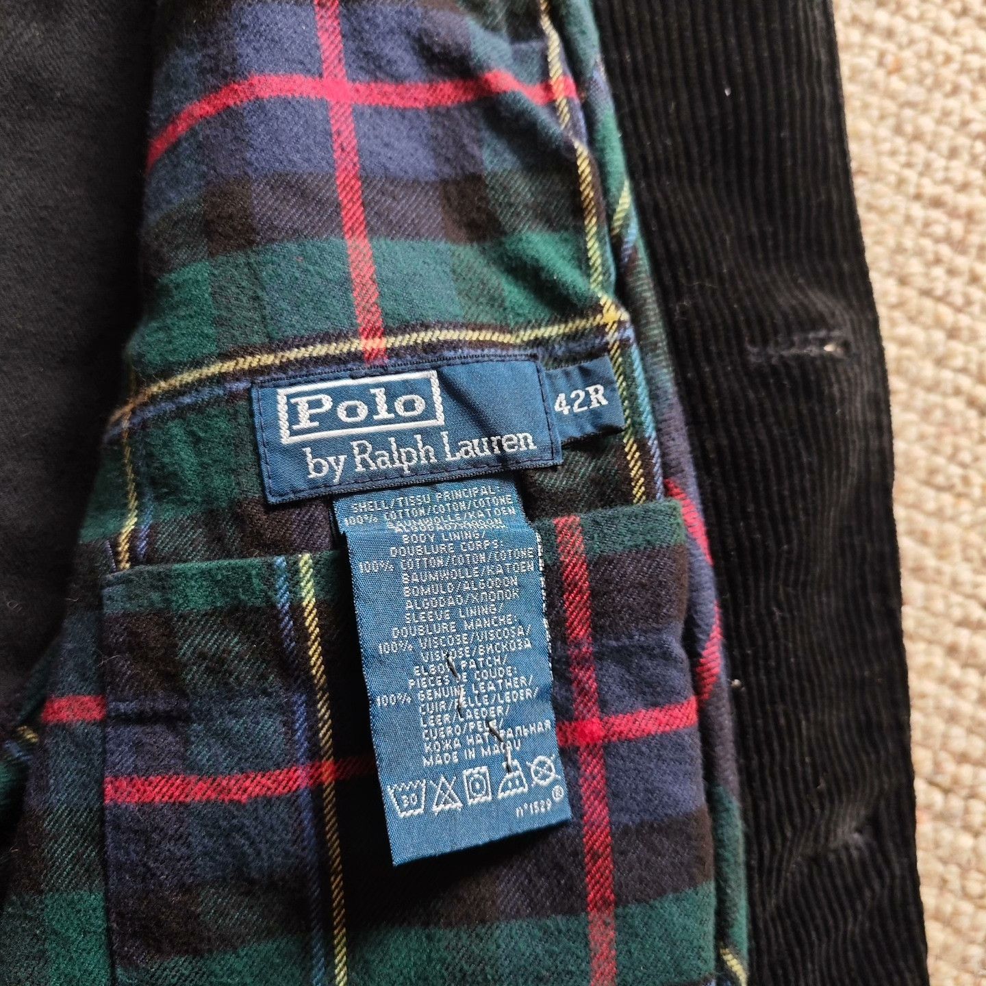 Polo Ralph Lauren Polo Ralph Lauren Corduroy Blazer Jacket Size US L / EU 52-54 / 3 - 7 Thumbnail