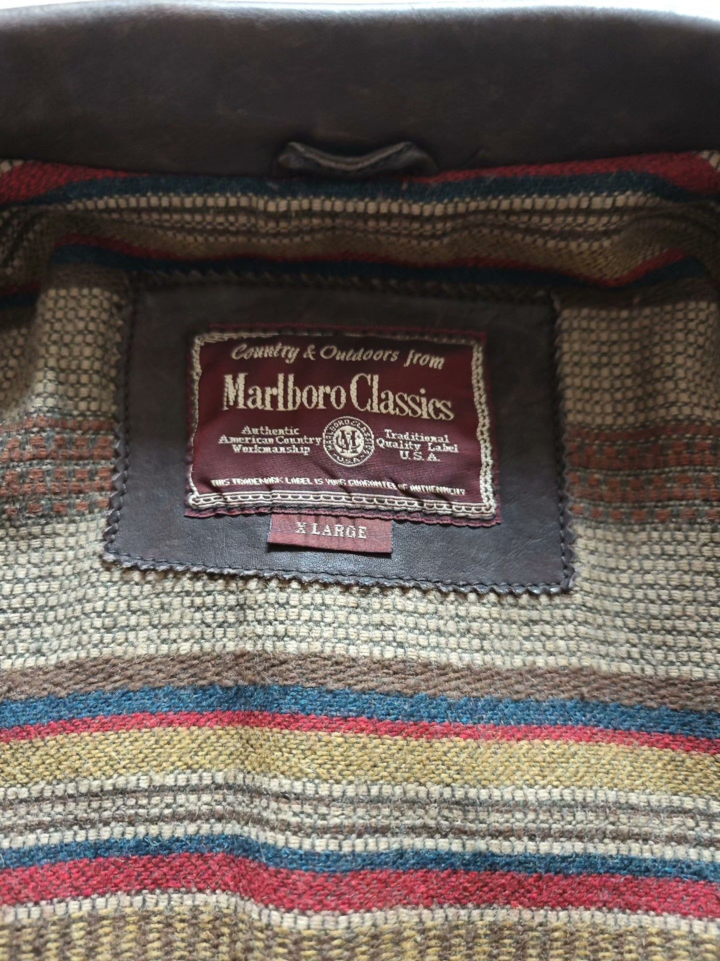 Marlboro Classics Marlboro Classic Type3 Leather Jacket Size US XXL / EU 58 / 5 - 5 Thumbnail