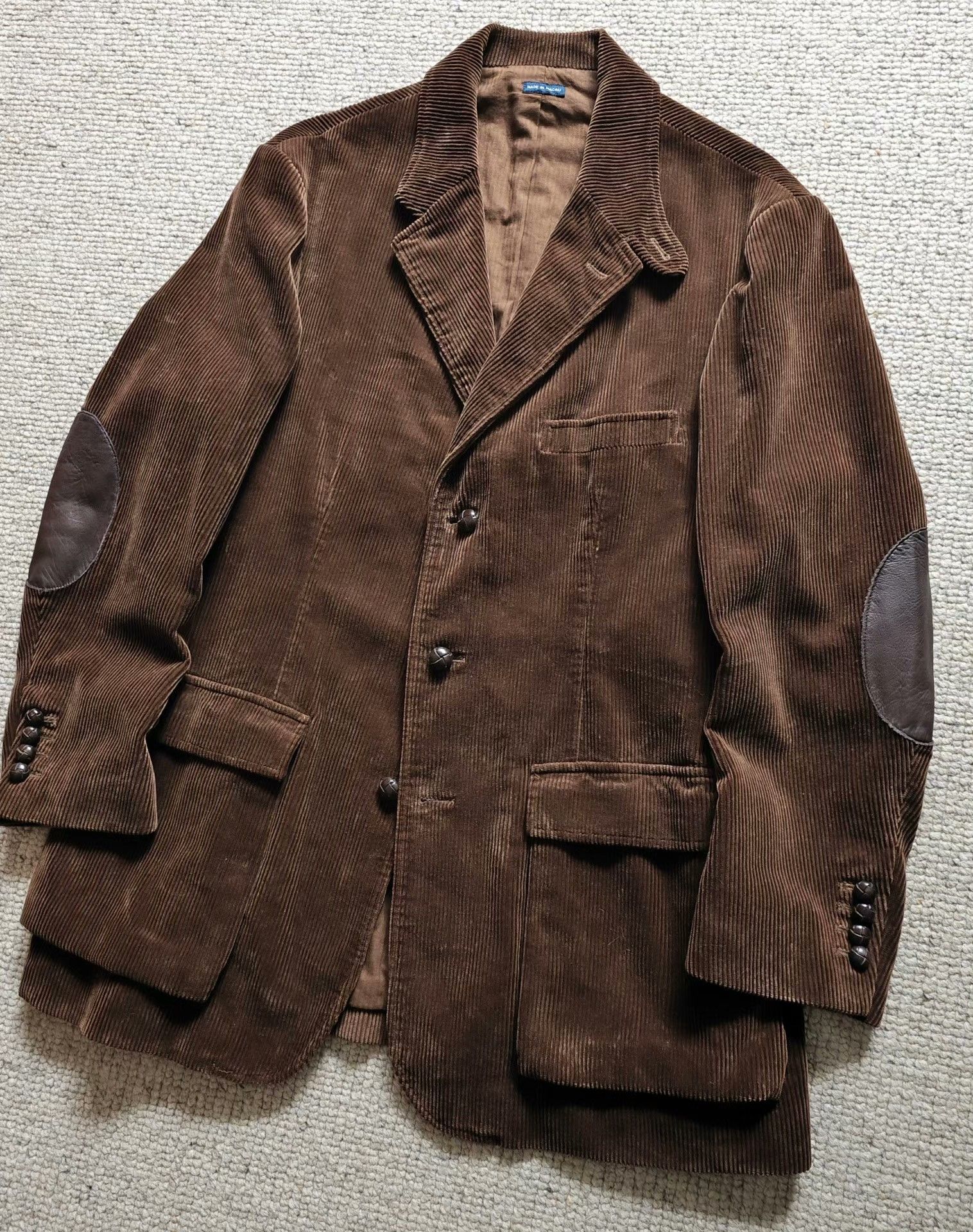 Polo Ralph Lauren Polo Ralph Lauren Corduroy Blazer Jacket Size US XL / EU 56 / 4 - 2 Thumbnail