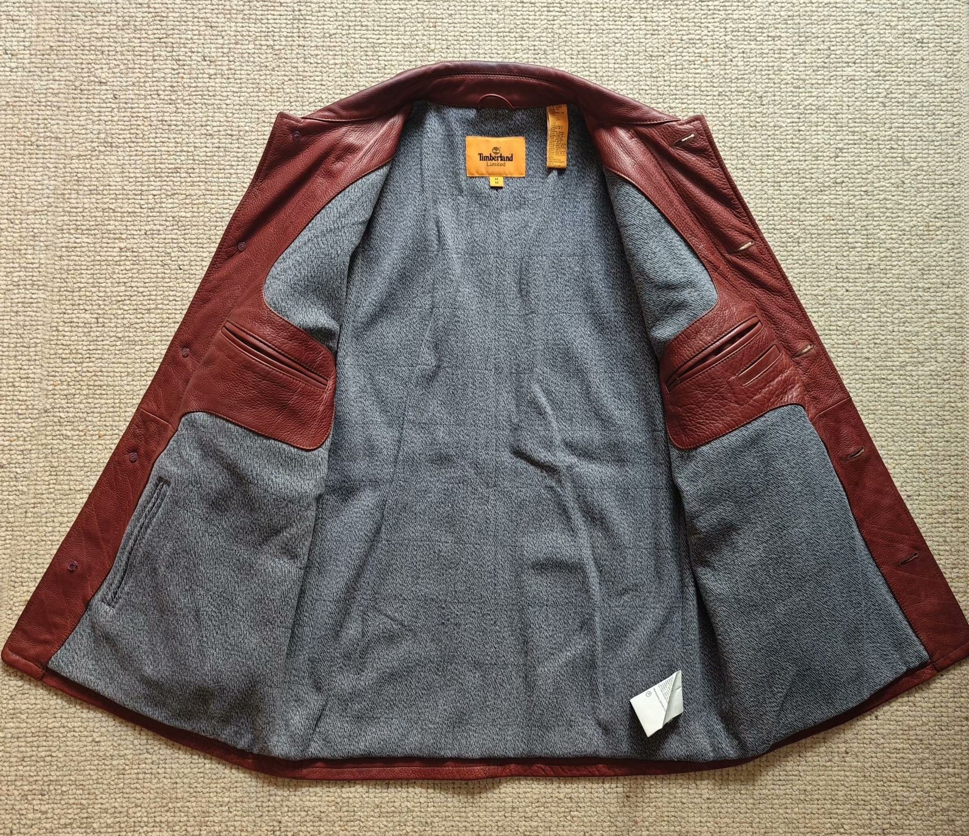 Timberland Timberland Leather Jacket Size US M / EU 48-50 / 2 - 3 Thumbnail