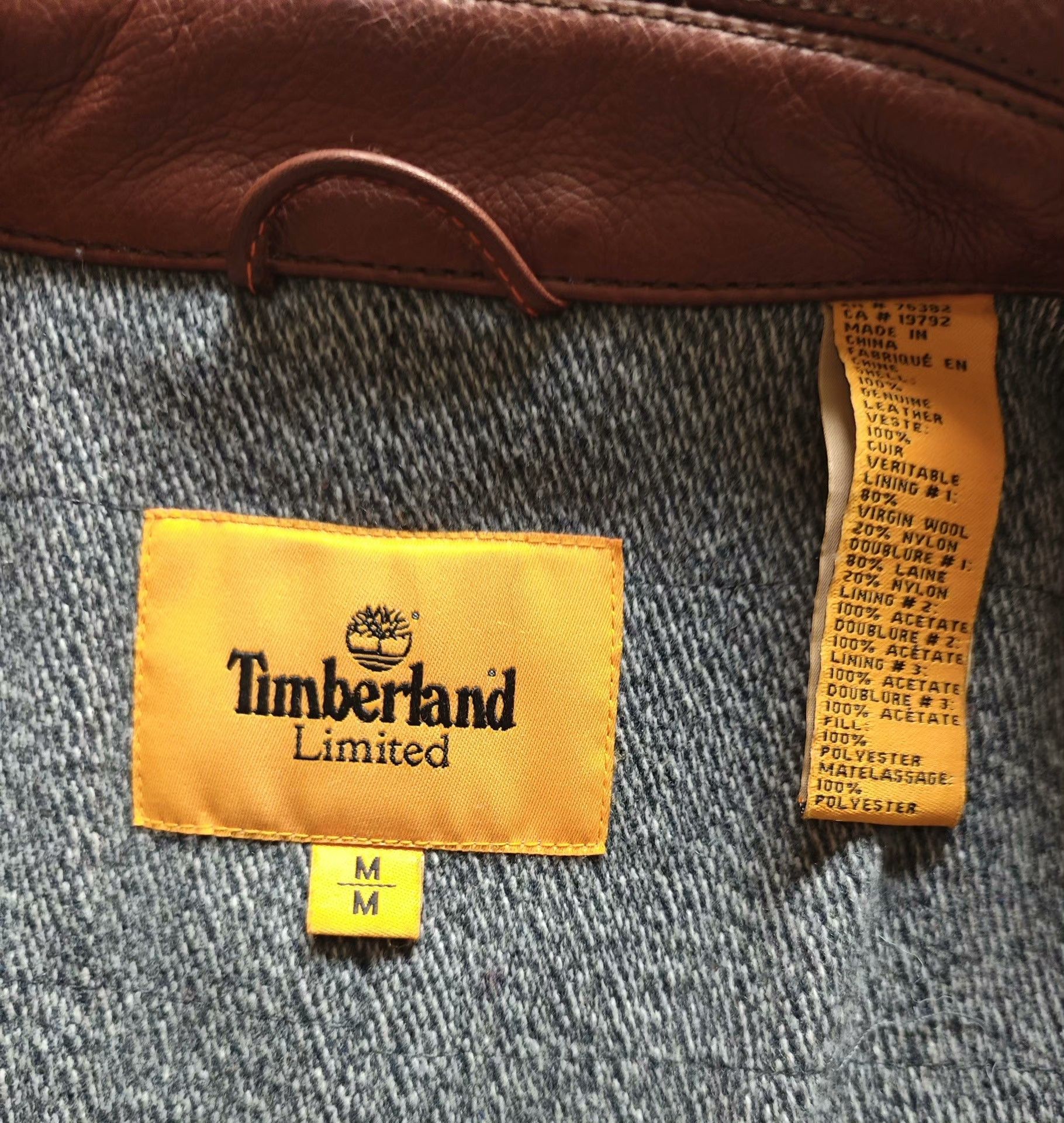 Timberland Timberland Leather Jacket Size US M / EU 48-50 / 2 - 6 Thumbnail