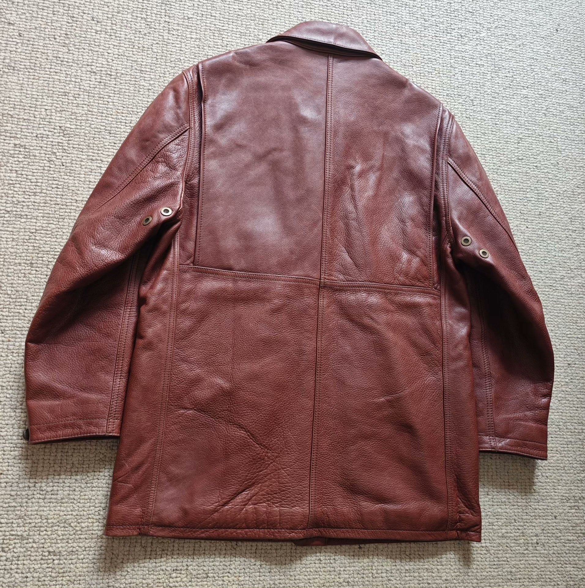 Timberland Timberland Leather Jacket Size US M / EU 48-50 / 2 - 5 Thumbnail
