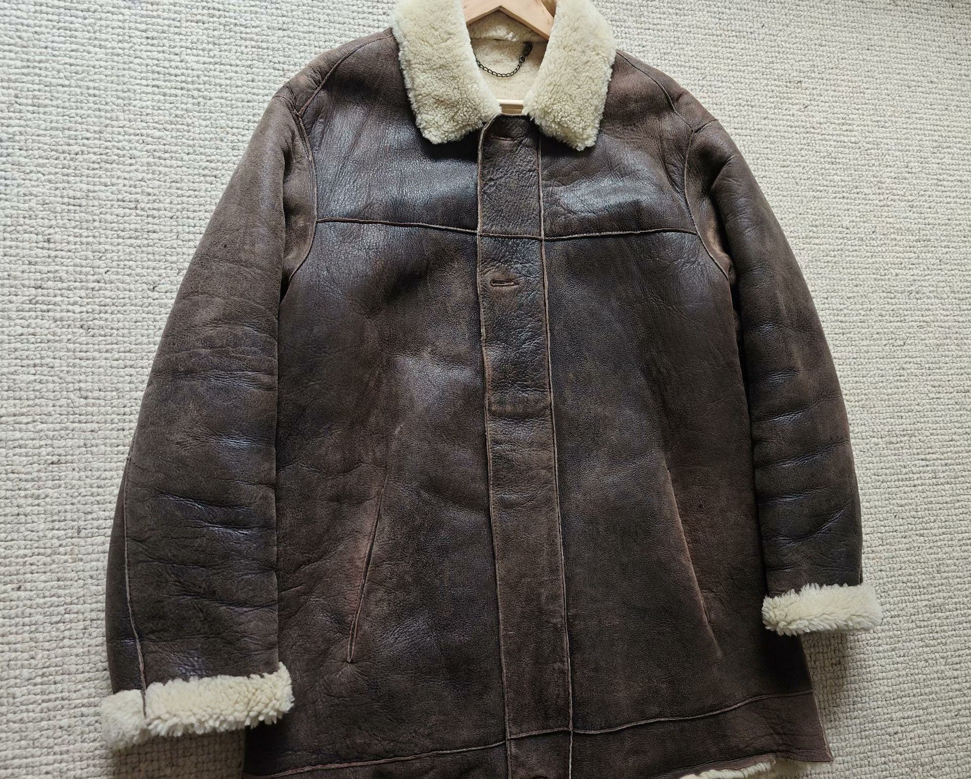 Timberland Timberland Sheepskin Fur Coat Size US M / EU 48-50 / 2 - 5 Thumbnail
