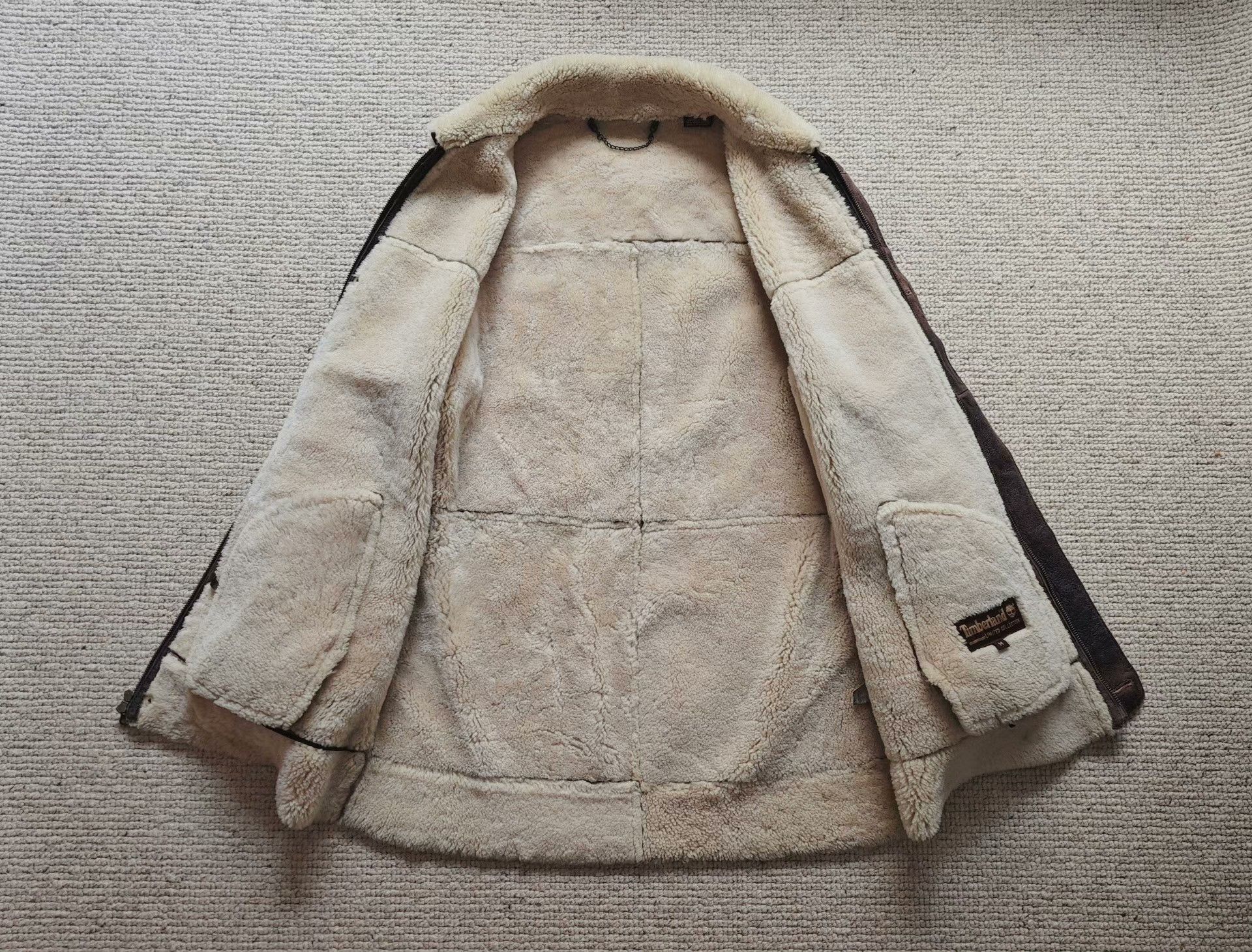 Timberland Timberland Sheepskin Fur Coat Size US M / EU 48-50 / 2 - 2 Thumbnail