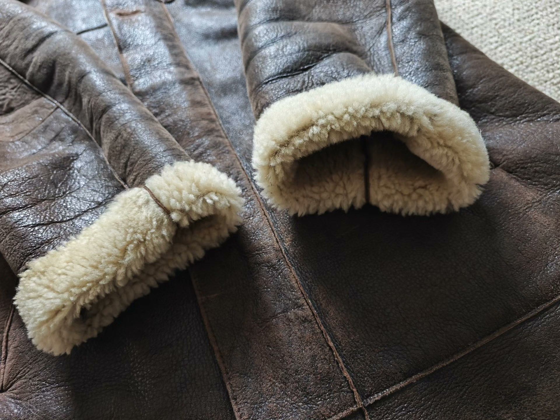 Timberland Timberland Sheepskin Fur Coat Size US M / EU 48-50 / 2 - 7 Thumbnail