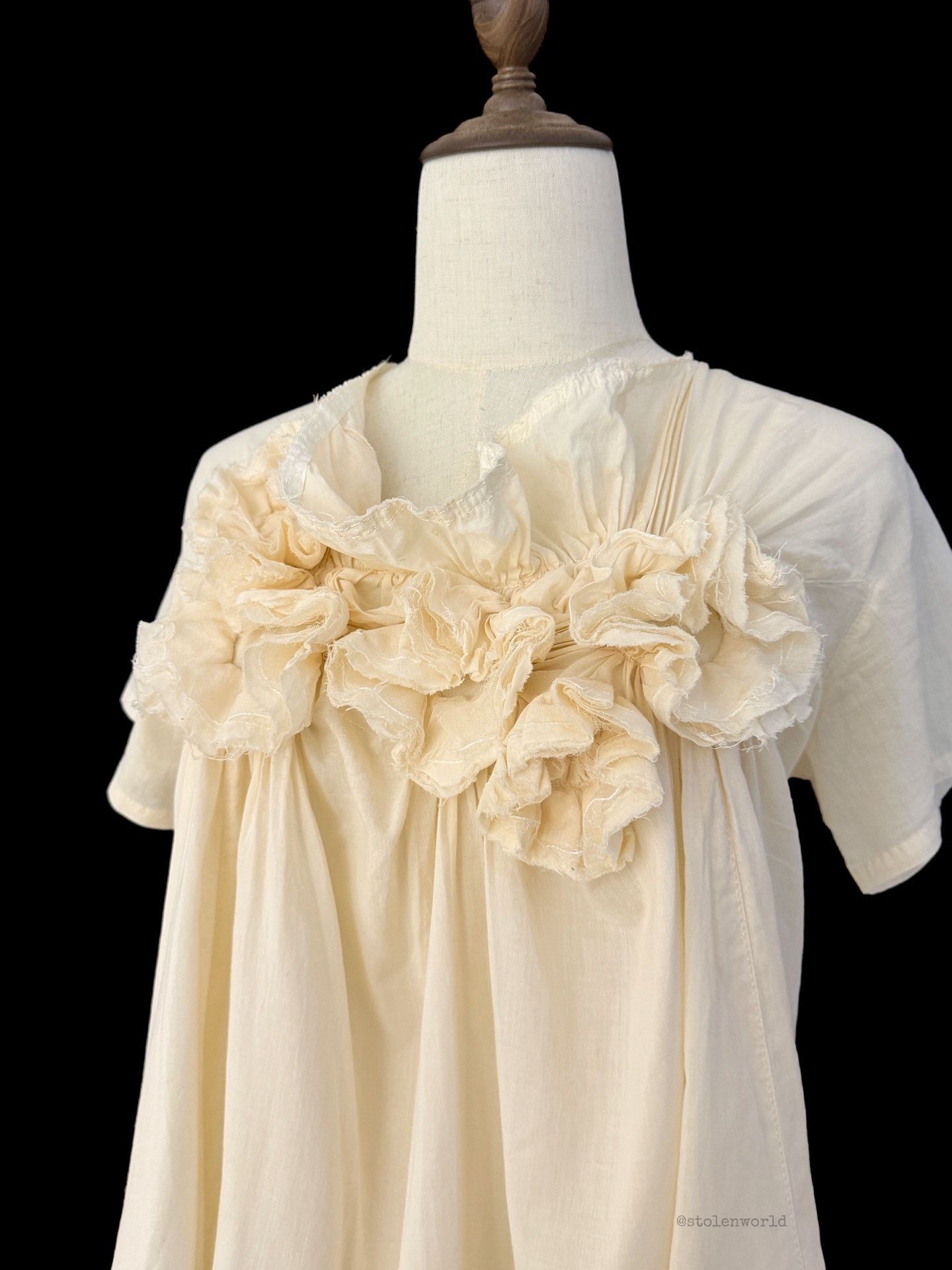 Comme des Garcons Comme des Garçons Pleated Cotton Top Size M / US 6-8 / IT 42-44 - 8 Thumbnail
