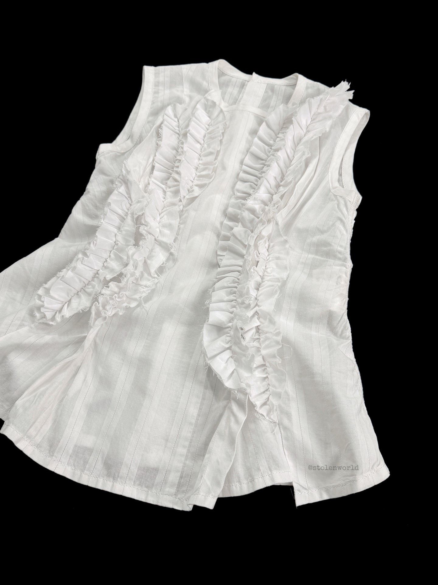 Comme des Garcons Comme des Garçons 3D Pleated Sleeveless Top Size M / US 6-8 / IT 42-44 - 3 Thumbnail