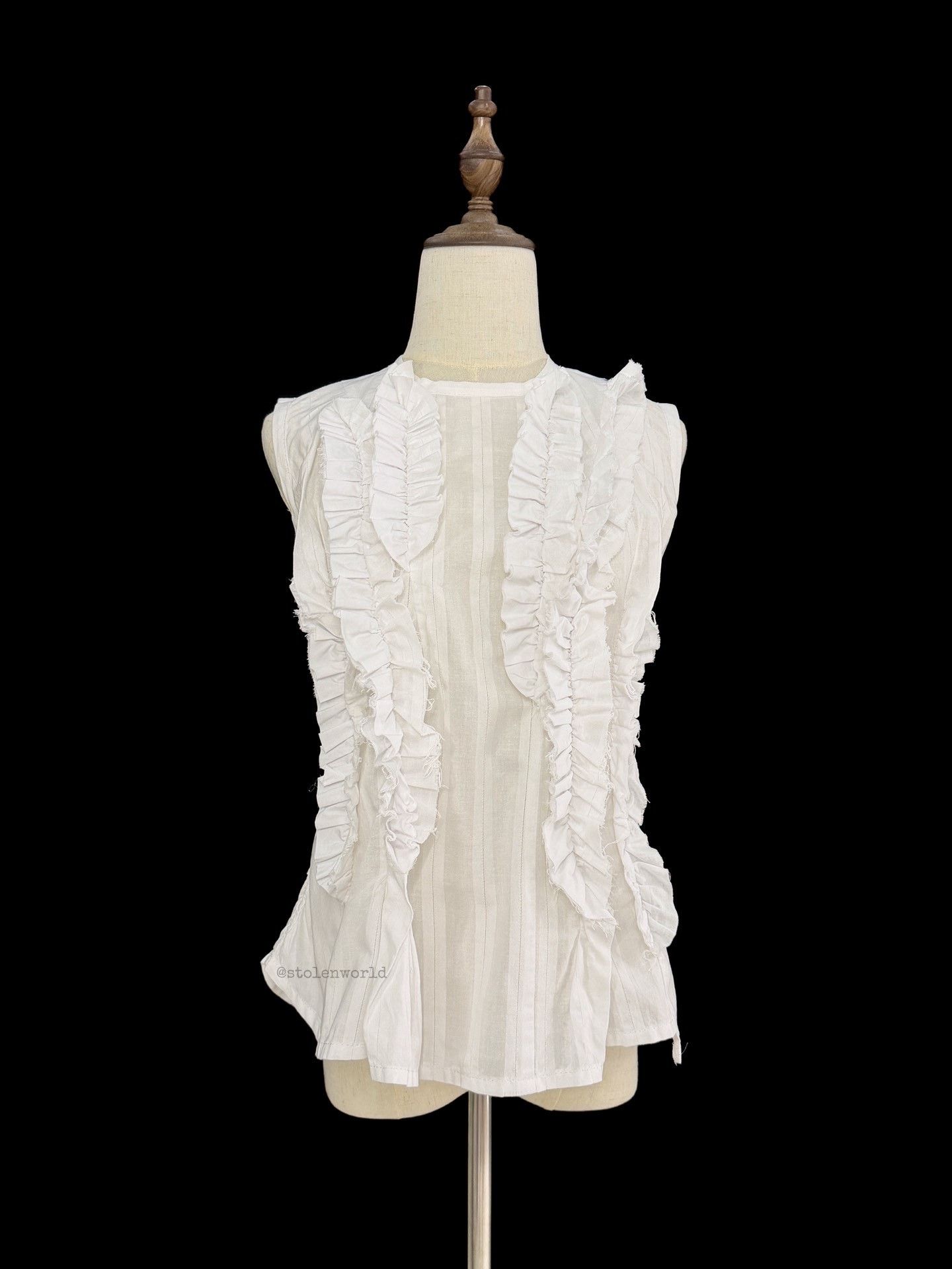 Comme des Garcons Comme des Garçons 3D Pleated Sleeveless Top Size M / US 6-8 / IT 42-44 - 5 Thumbnail
