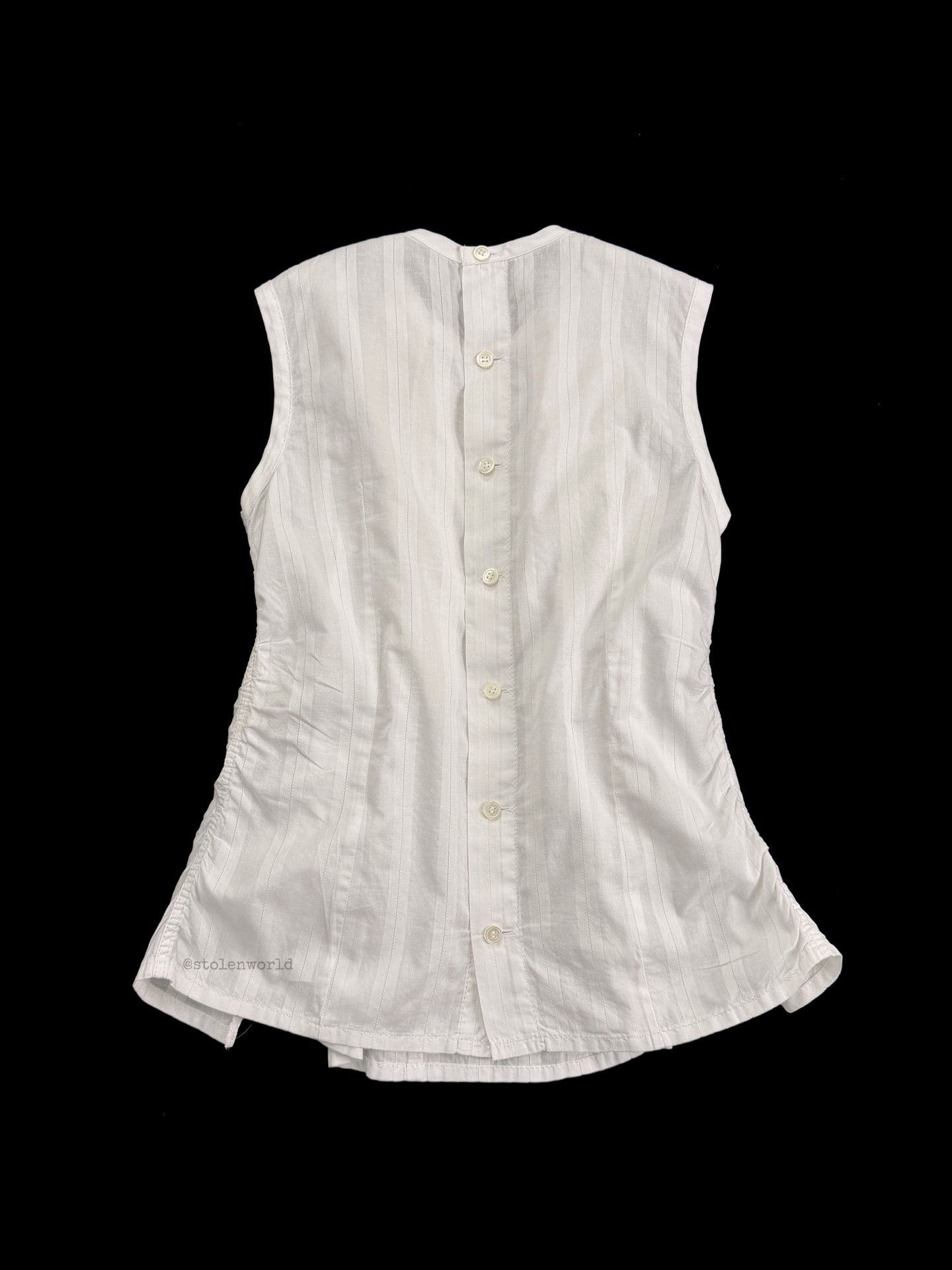 Comme des Garcons Comme des Garçons 3D Pleated Sleeveless Top Size M / US 6-8 / IT 42-44 - 2 Thumbnail