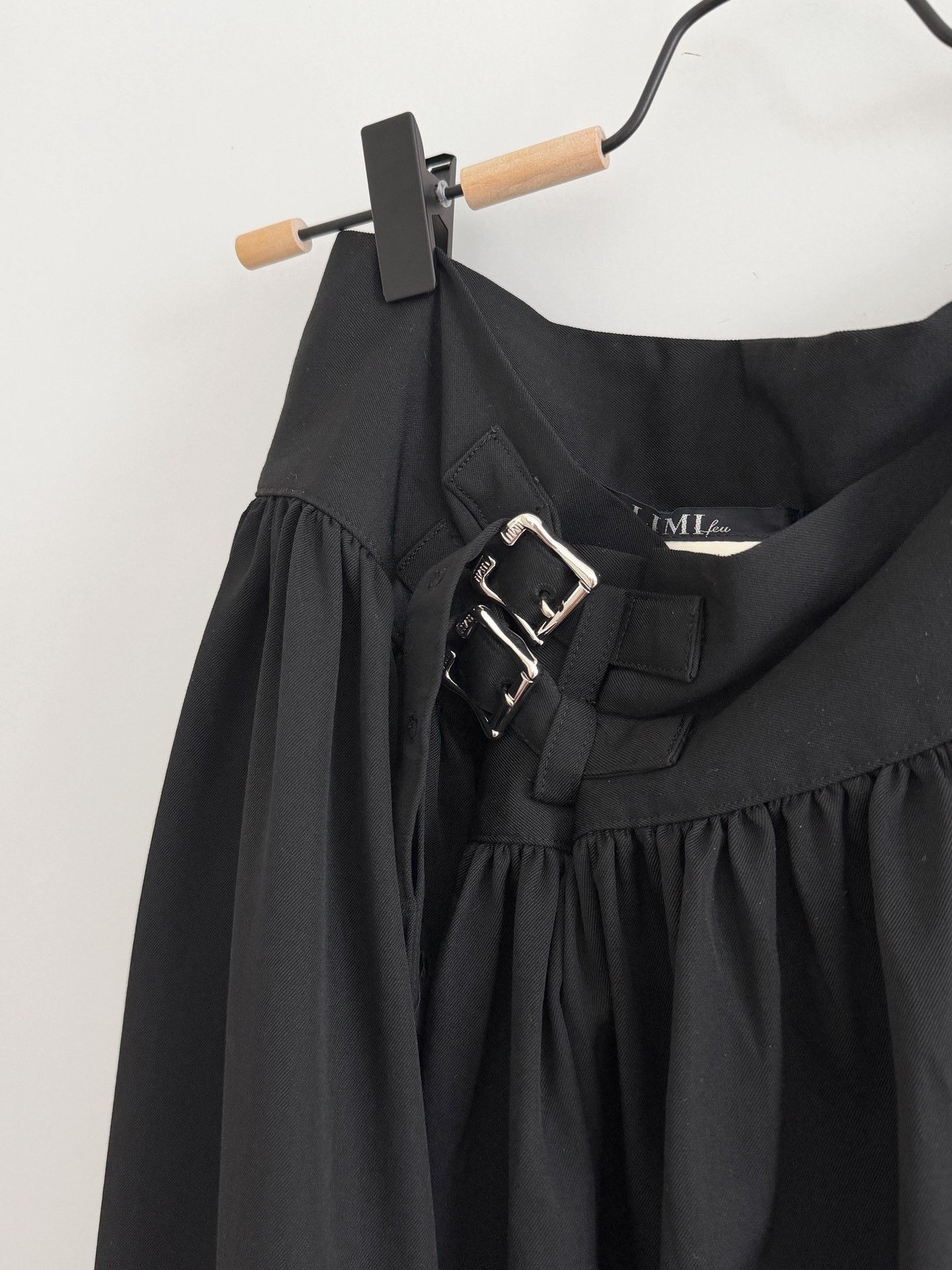 Limi Feu Limi feu Wool Buckle Midi Skirt Size 36" / US 14 / IT 50 - 7 Thumbnail