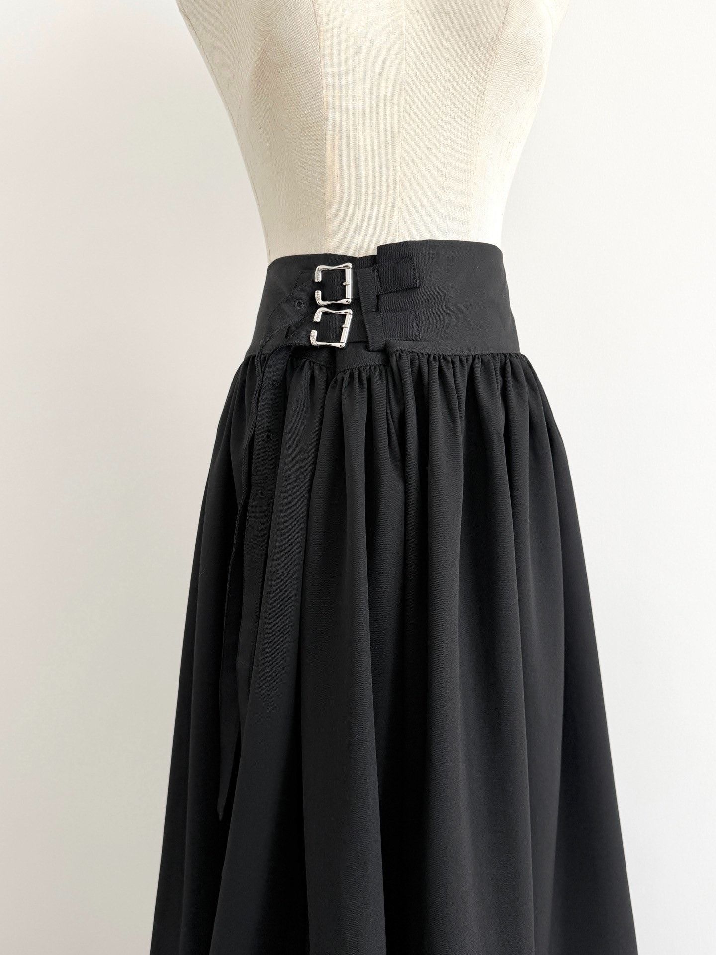 Limi Feu Limi feu Wool Buckle Midi Skirt Size 36" / US 14 / IT 50 - 8 Thumbnail