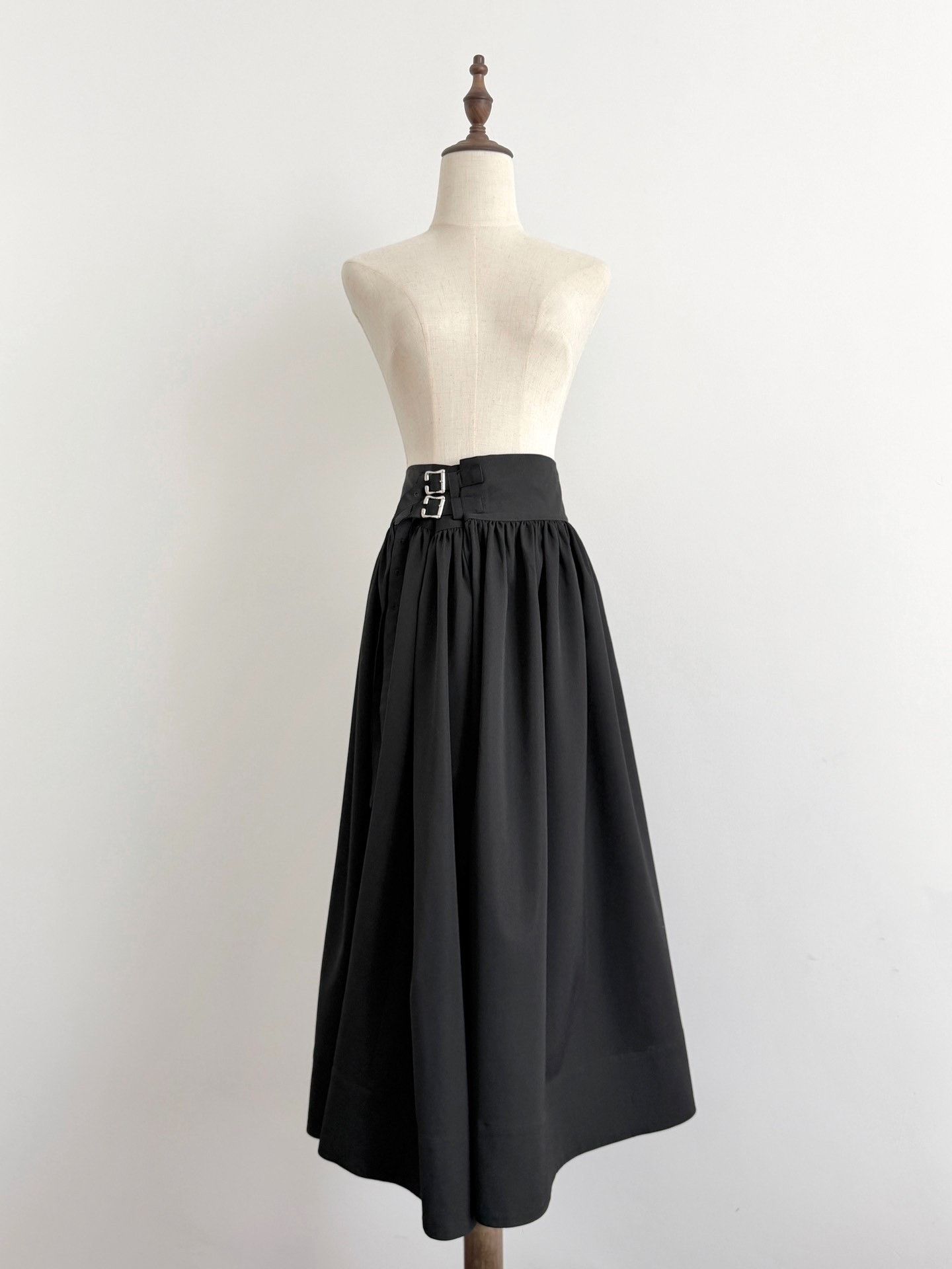 Limi Feu Limi feu Wool Buckle Midi Skirt Size 36" / US 14 / IT 50 - 6 Thumbnail
