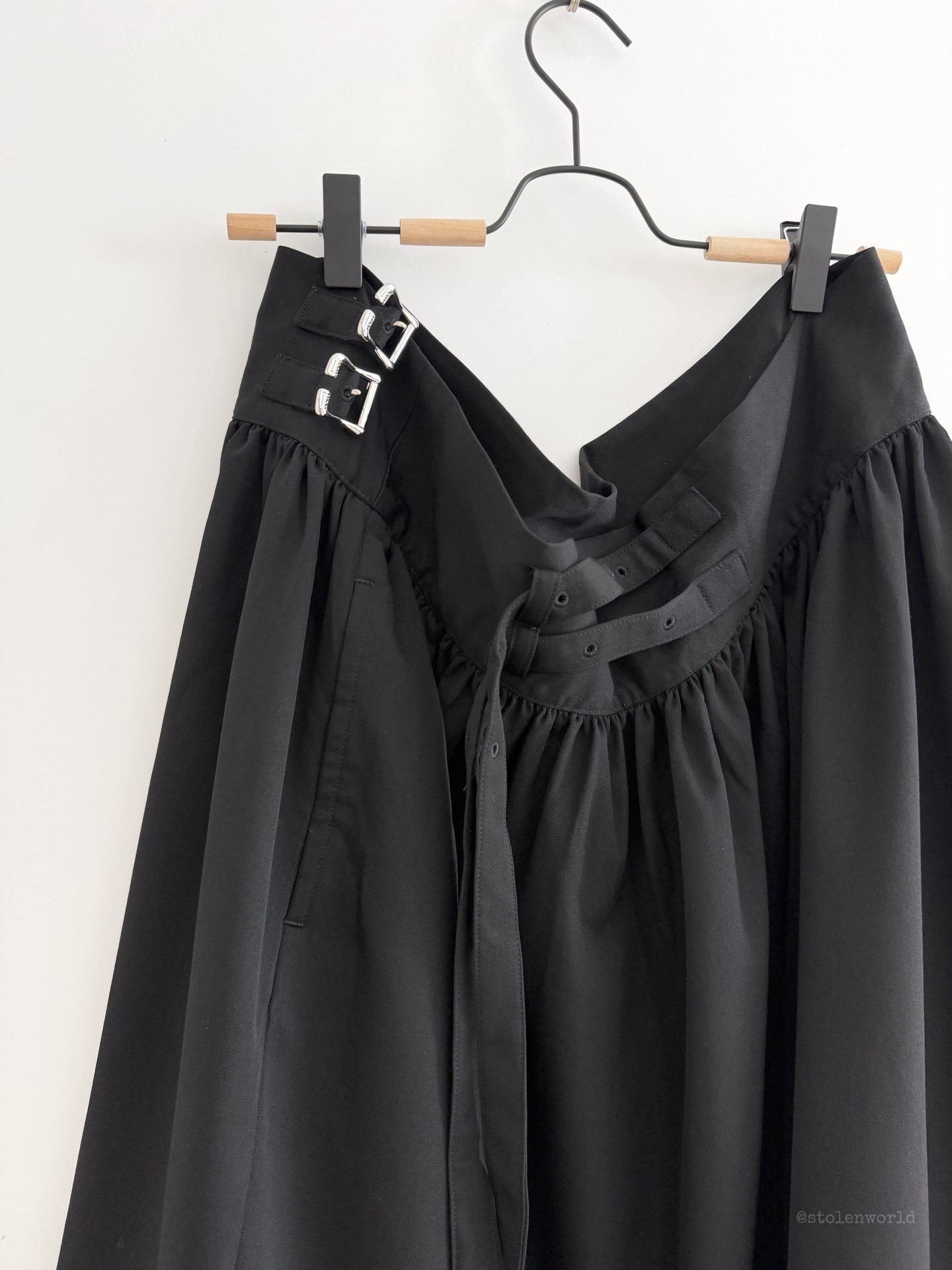 Limi Feu Limi feu Wool Buckle Midi Skirt Size 36" / US 14 / IT 50 - 3 Thumbnail