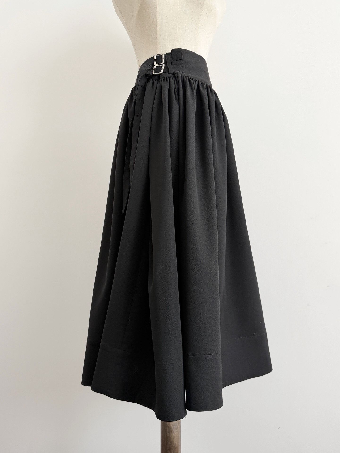 Limi Feu Limi feu Wool Buckle Midi Skirt Size 36" / US 14 / IT 50 - 5 Thumbnail