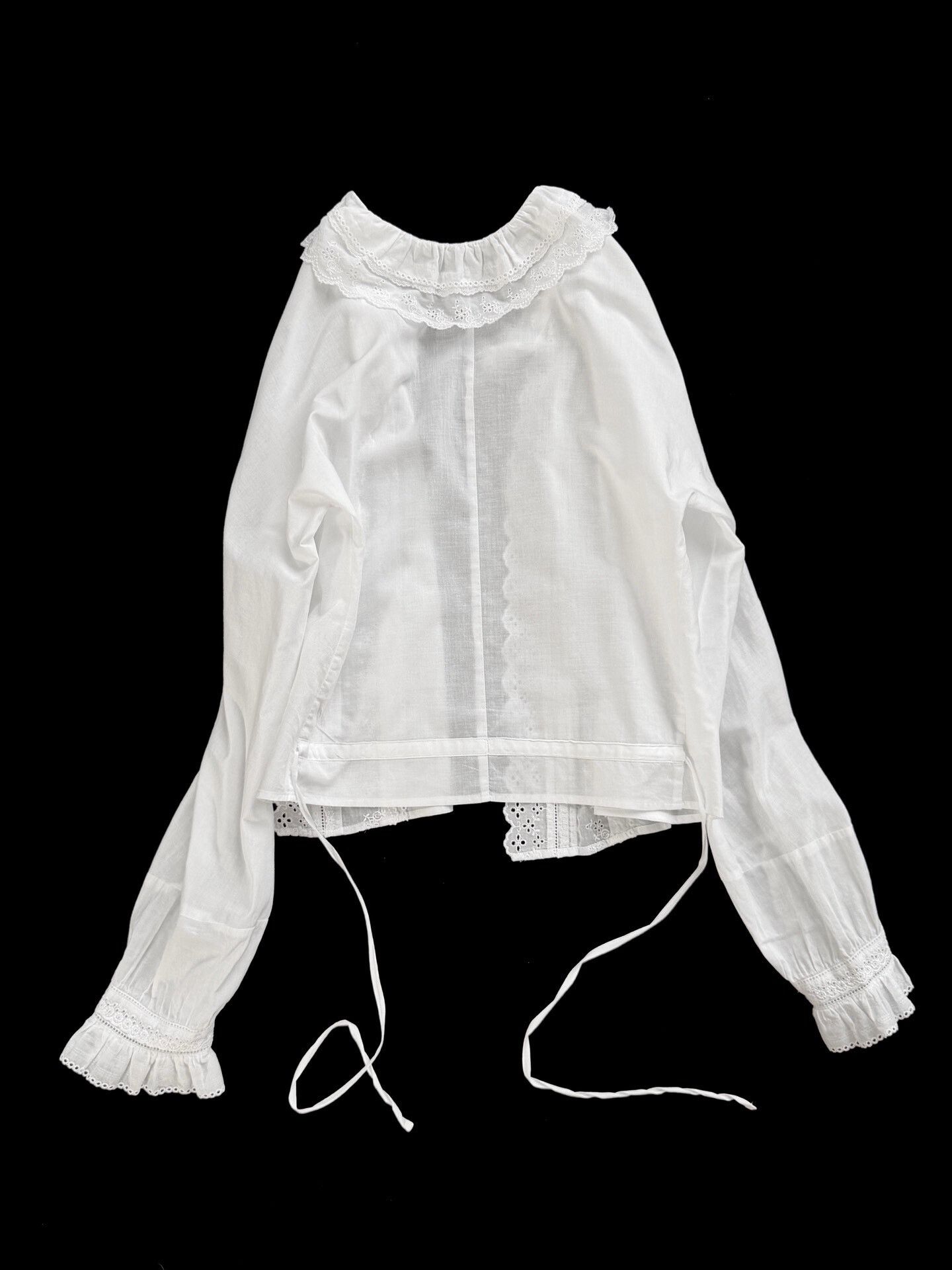 Comme des Garcons Comme des Garçons Lace Tie Top Size M / US 6-8 / IT 42-44 - 6 Thumbnail