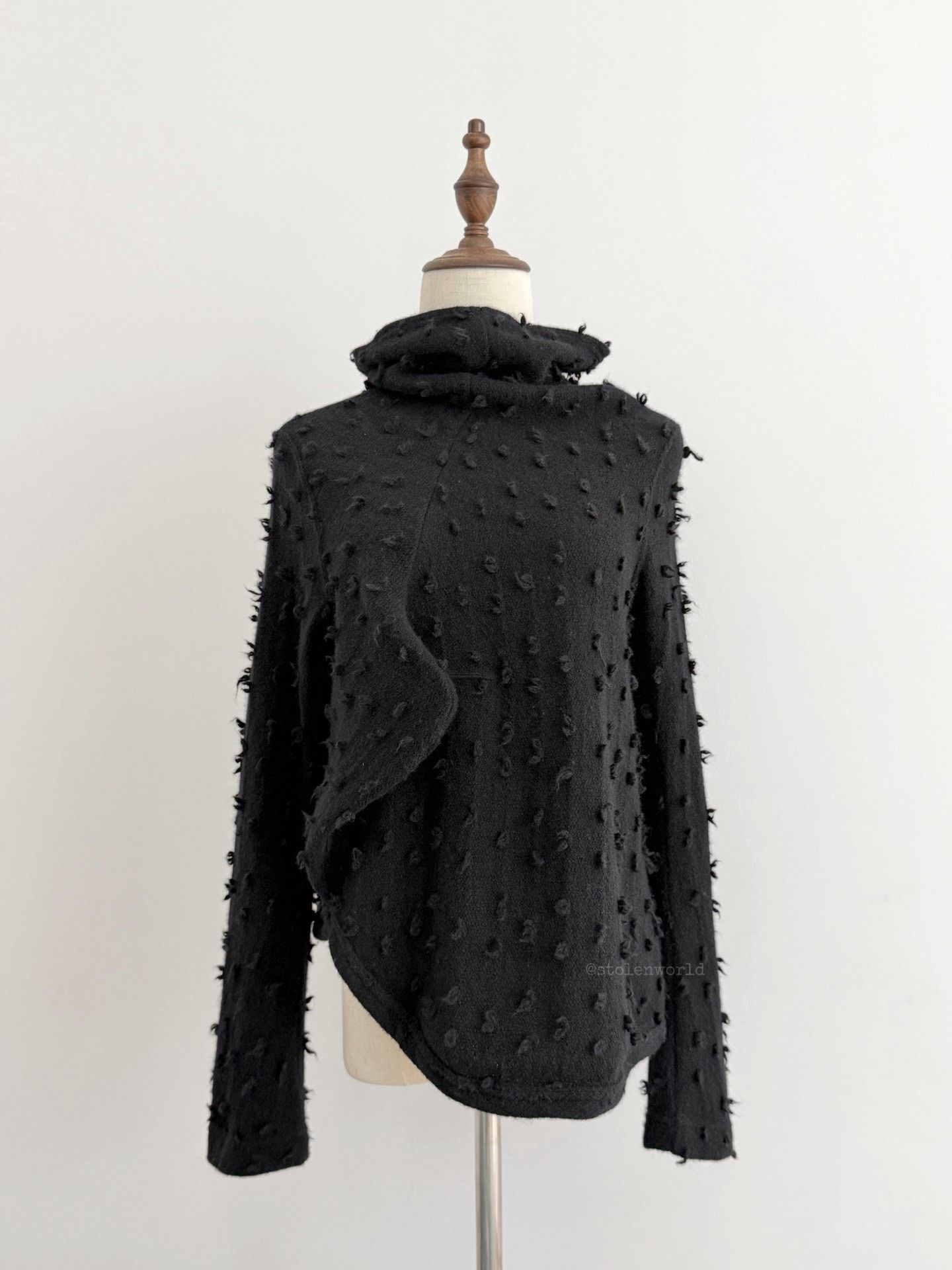Comme des Garcons Comme des Garçons Deconstructed Turtleneck Top Size M / US 6-8 / IT 42-44 - 5 Thumbnail