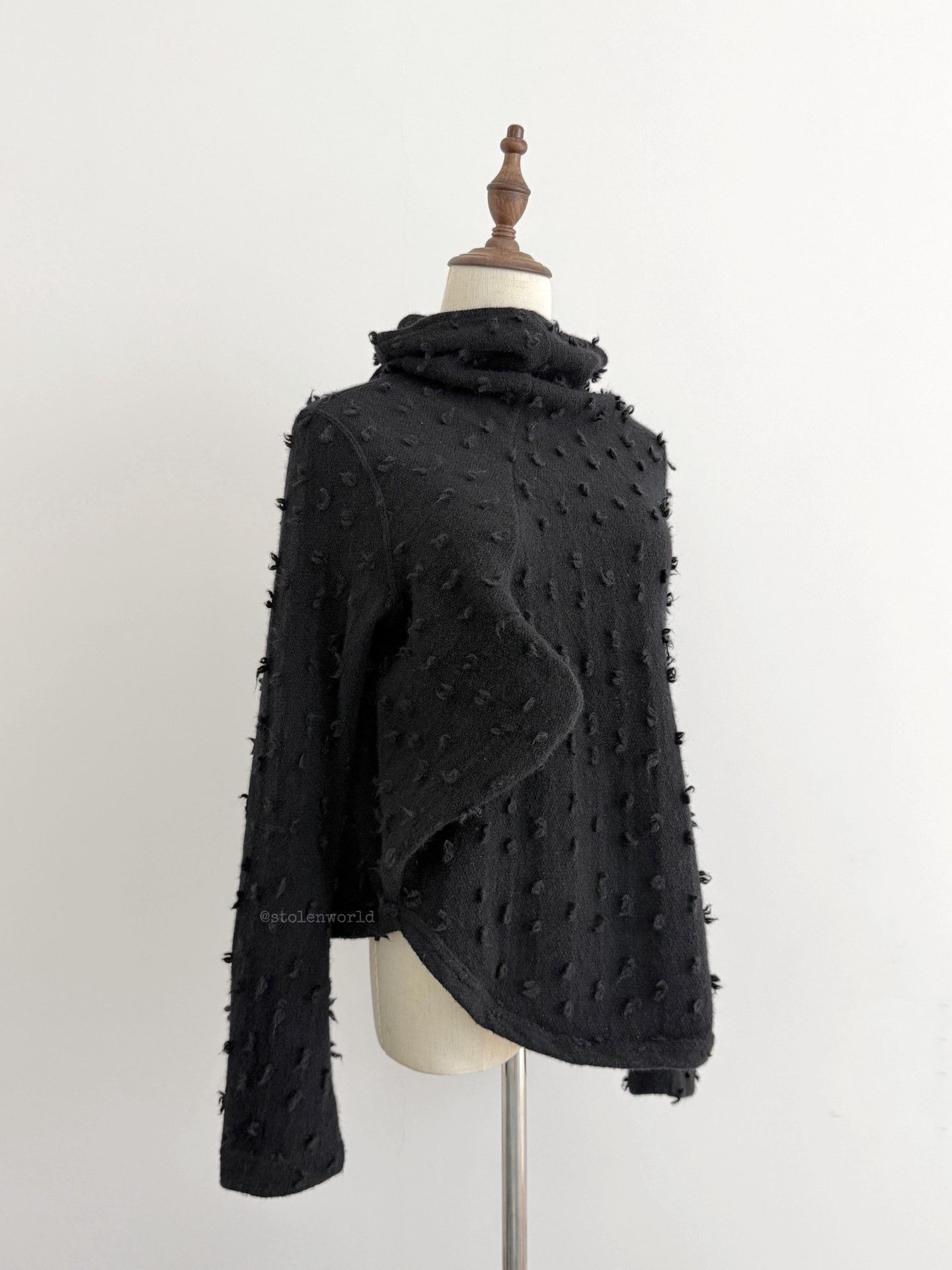 Comme des Garcons Comme des Garçons Deconstructed Turtleneck Top Size M / US 6-8 / IT 42-44 - 3 Thumbnail
