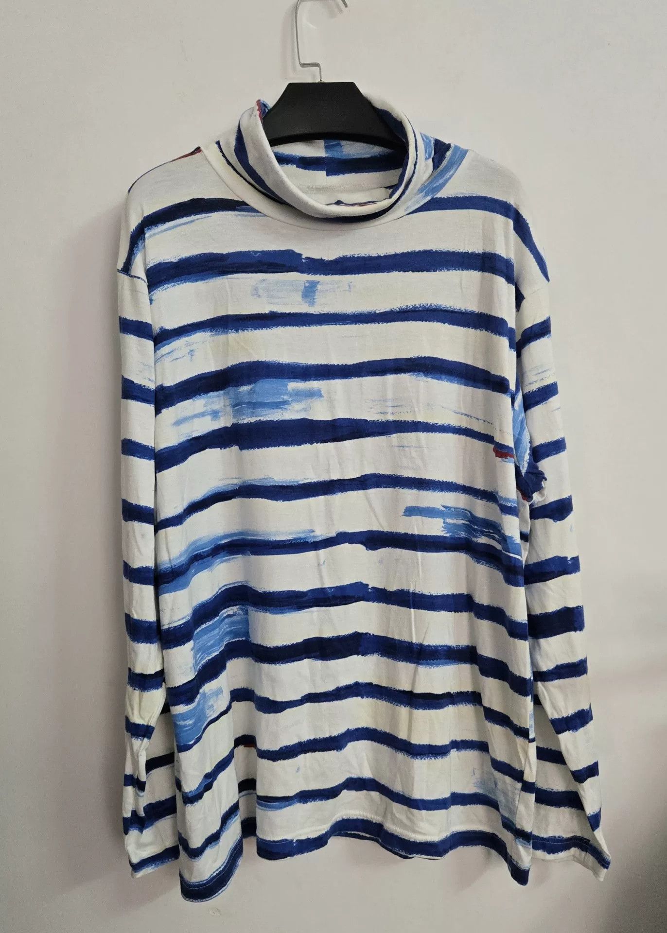Porter Classic Porter Classic Watercolor Turtleneck Top Size US M / EU 48-50 / 2 - 2 Thumbnail
