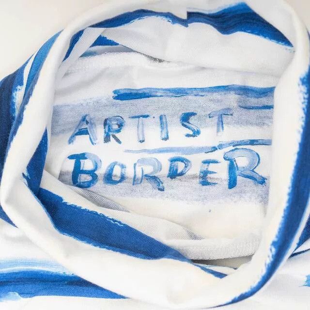 Porter Classic Porter Classic Watercolor Turtleneck Top Size US M / EU 48-50 / 2 - 6 Thumbnail