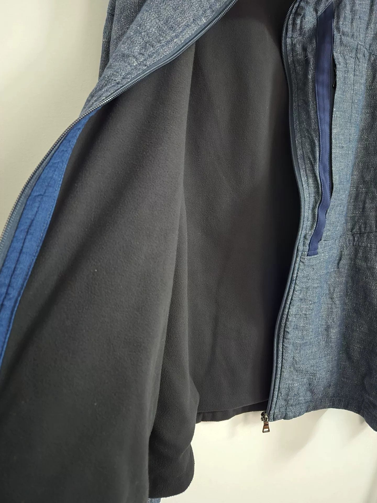 Porter Classic Porter Classic Bresson Indigo Linen Jacket Size US L / EU 52-54 / 3 - 4 Thumbnail