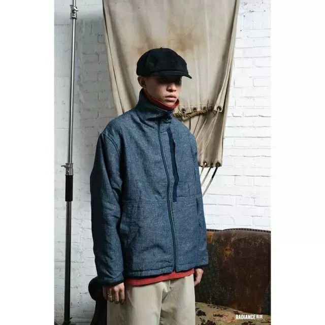 Porter Classic Porter Classic Bresson Indigo Linen Jacket Size US L / EU 52-54 / 3 - 6 Thumbnail