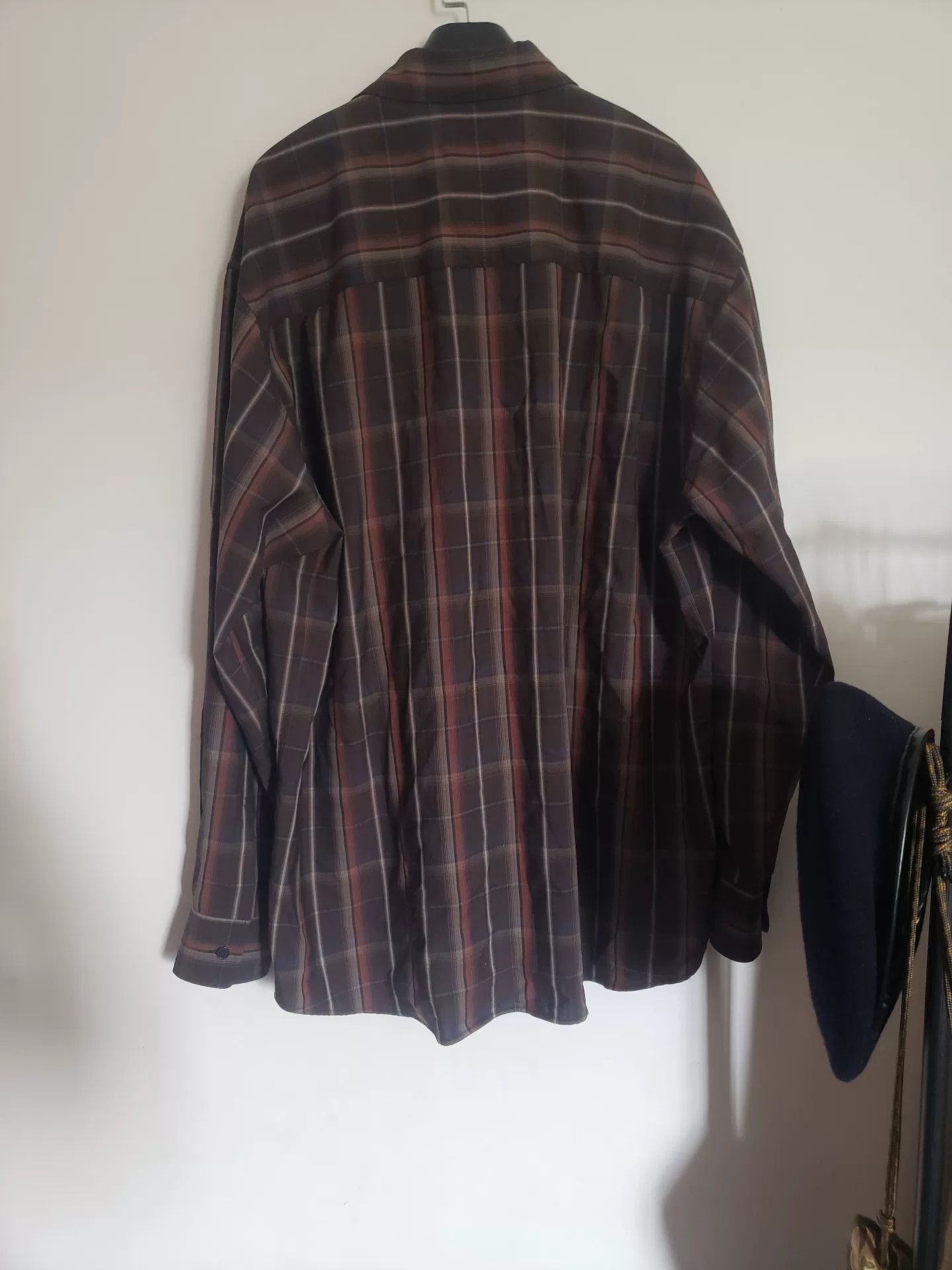 Auralee Auralee 24SS Super Light Wool Check Shirt Size US XXL / EU 58 / 5 - 2 Thumbnail