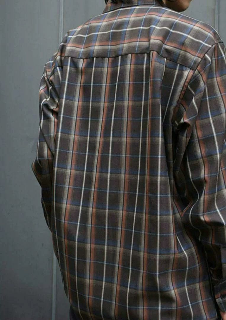 Auralee Auralee 24SS Super Light Wool Check Shirt Size US XXL / EU 58 / 5 - 6 Thumbnail