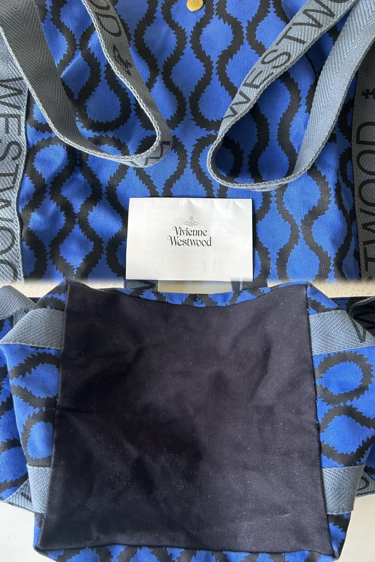 Vivienne Westwood Vivienne Westwood Vintage Pirate Print Canvas Shoulder Bag Size ONE SIZE - 8 Thumbnail