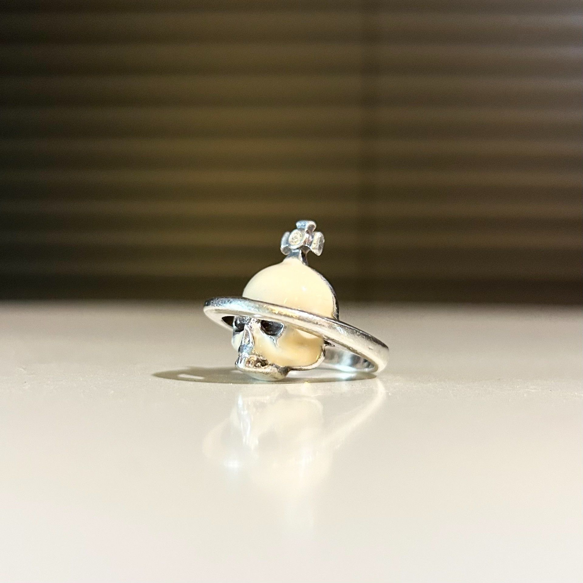 Vivienne Westwood Vivienne Westwood Vintage Saturn Skull Ring Size ONE SIZE - 2 Thumbnail