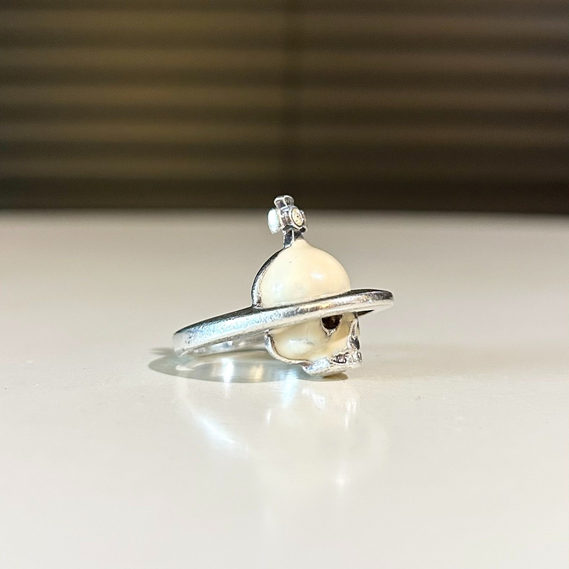 Vivienne Westwood Vivienne Westwood Vintage Saturn Skull Ring Size ONE SIZE - 3 Thumbnail