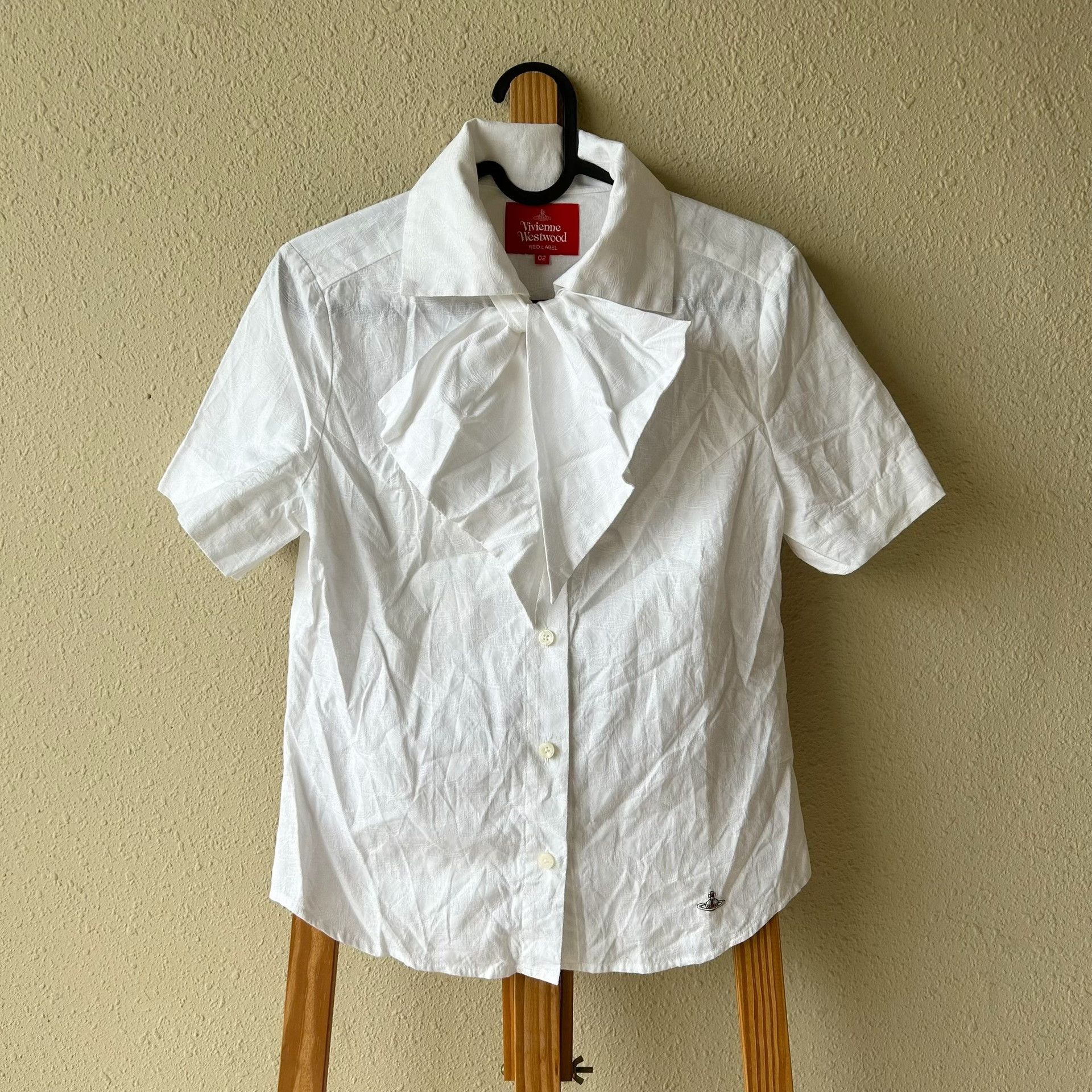 Vivienne Westwood Vivienne Westwood Saturn Bow Tie Vintage Shirt Size M / US 6-8 / IT 42-44 - 2 Thumbnail