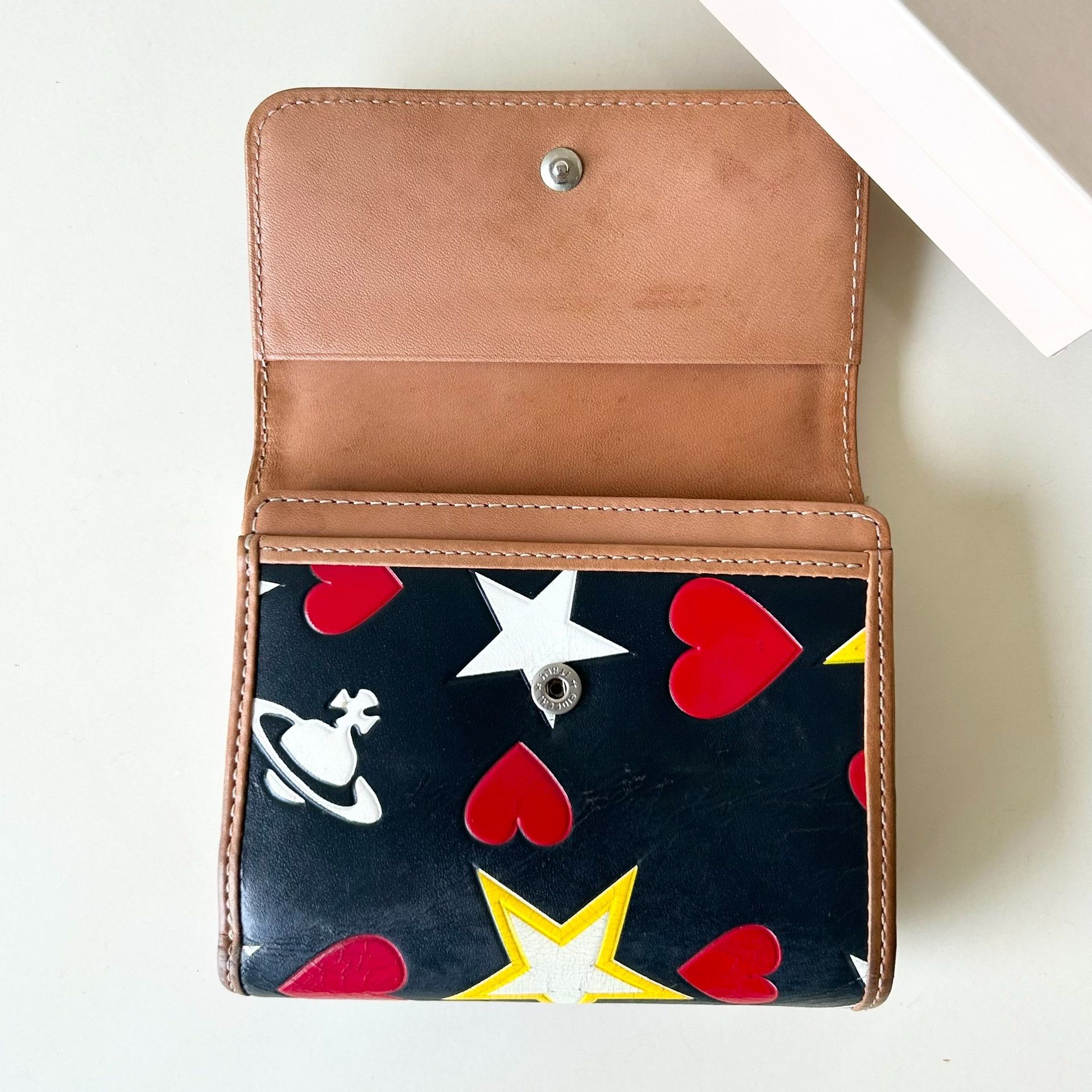 Vivienne Westwood Vivienne Westwood Star Heart Saturn Card Wallet Size ONE SIZE - 6 Thumbnail