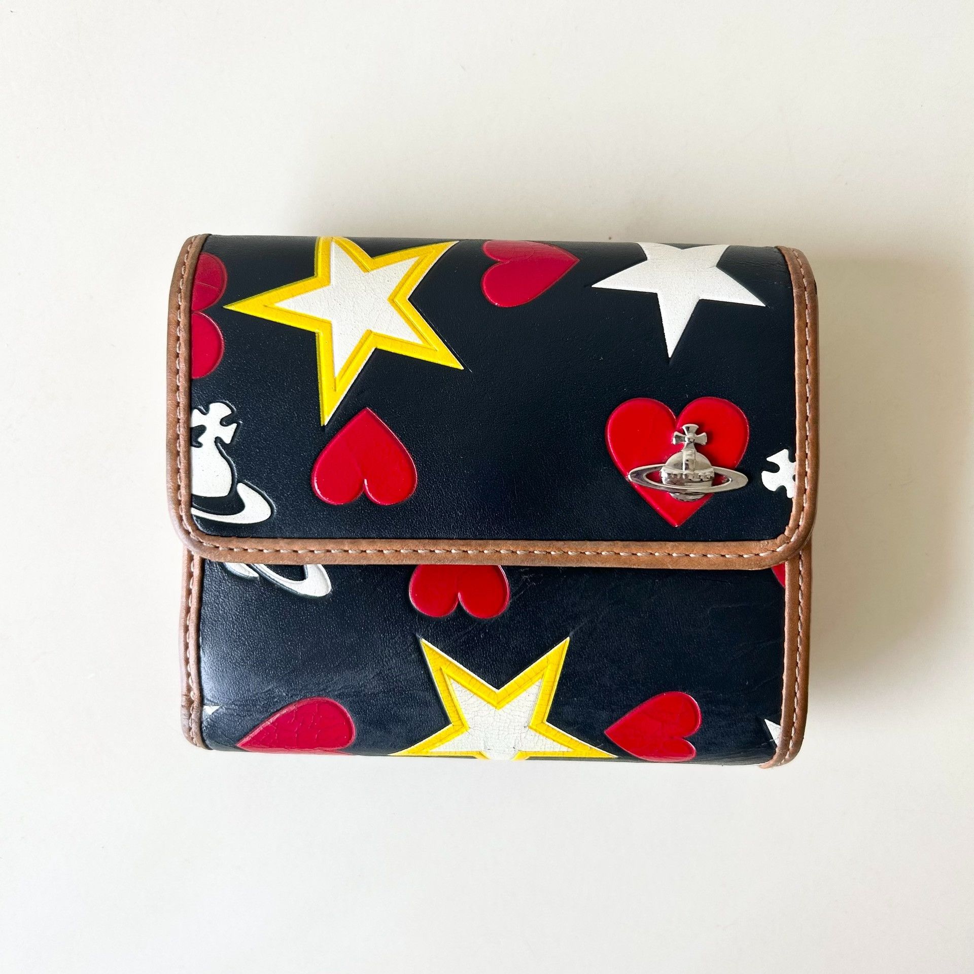 Vivienne Westwood Vivienne Westwood Star Heart Saturn Card Wallet Size ONE SIZE - 2 Thumbnail