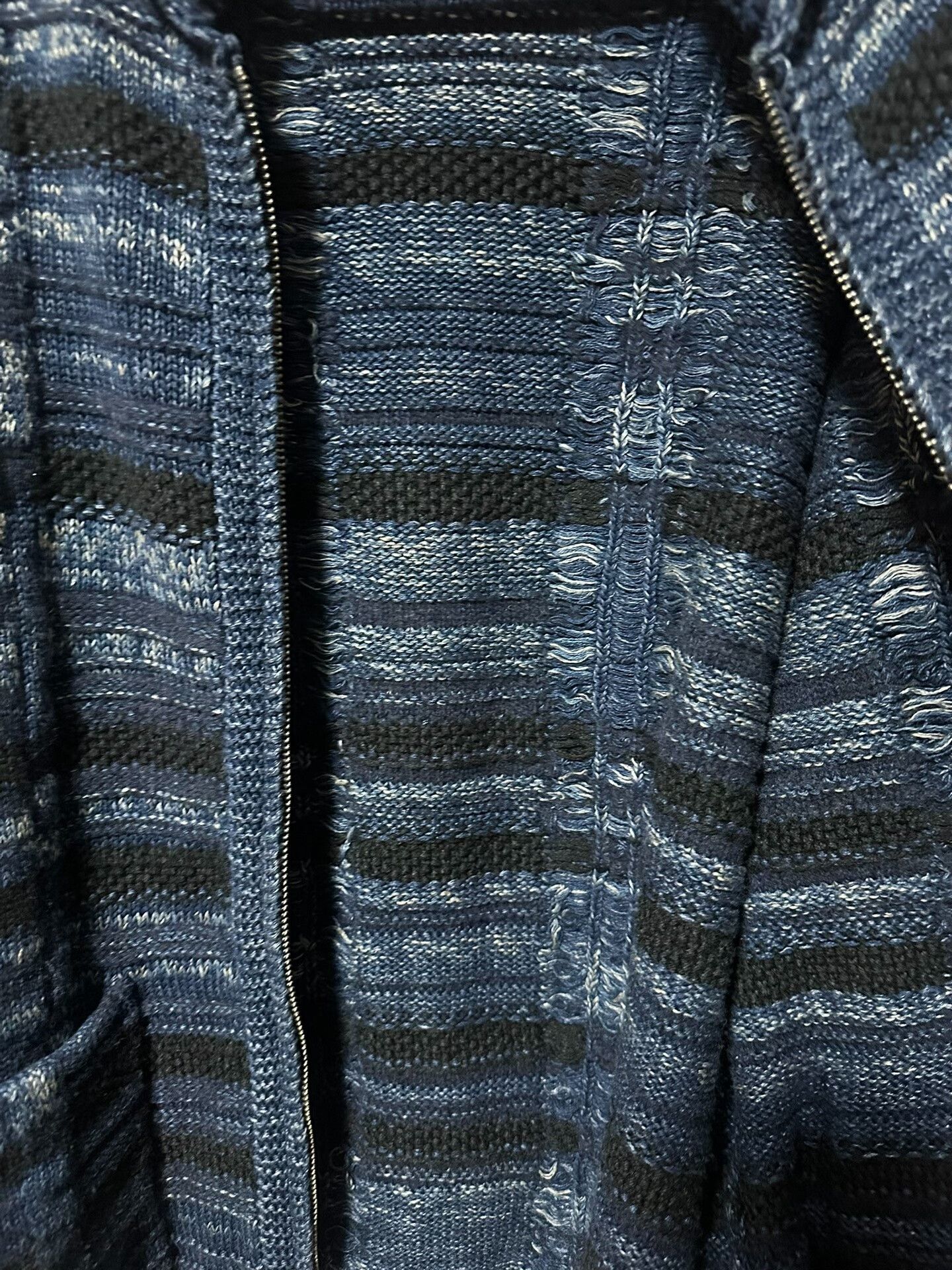 RRL Ralph Lauren RRL Indigo Dyed Shawl Collar Zip Cardigan Size US M / EU 48-50 / 2 - 5 Thumbnail
