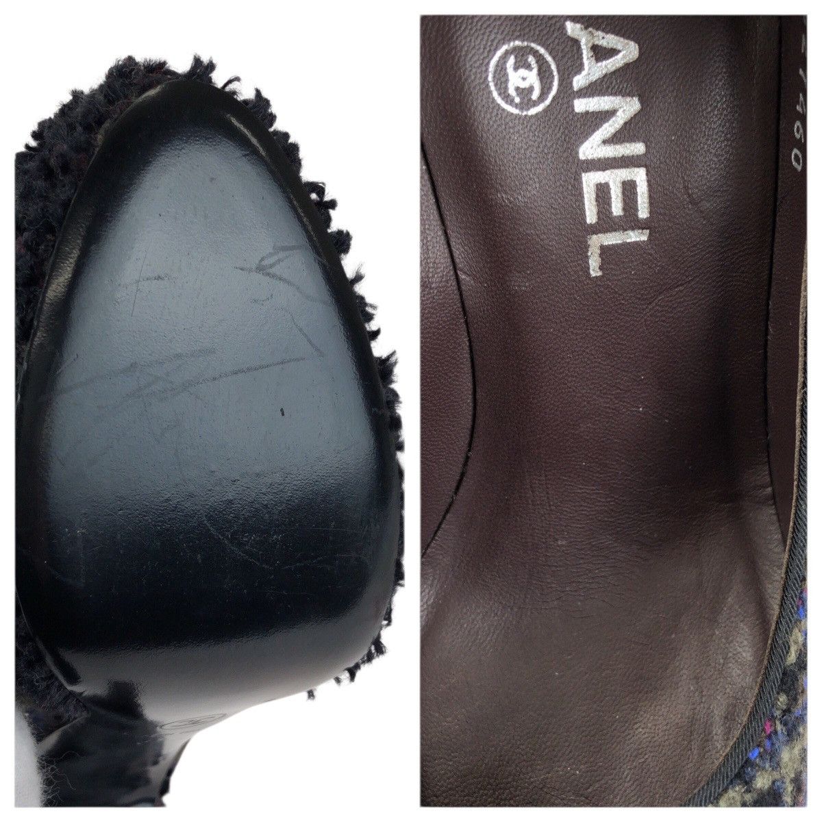 Chanel Chanel Chanel Tweed Pumps Textile Shoes G27495 DUTY FREE for USA Size ONE SIZE - 9 Thumbnail