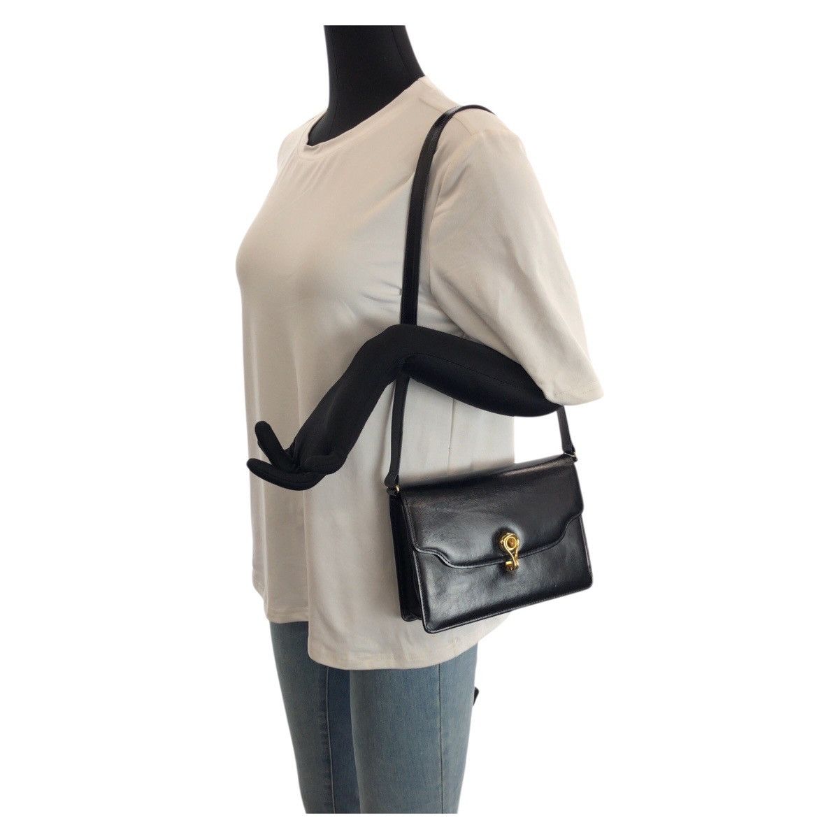 Gucci Gucci Gucci Leather 2way Shoulder Bag Leather Shoulder Bag DUTY FREE for USA Size ONE SIZE - 7 Thumbnail