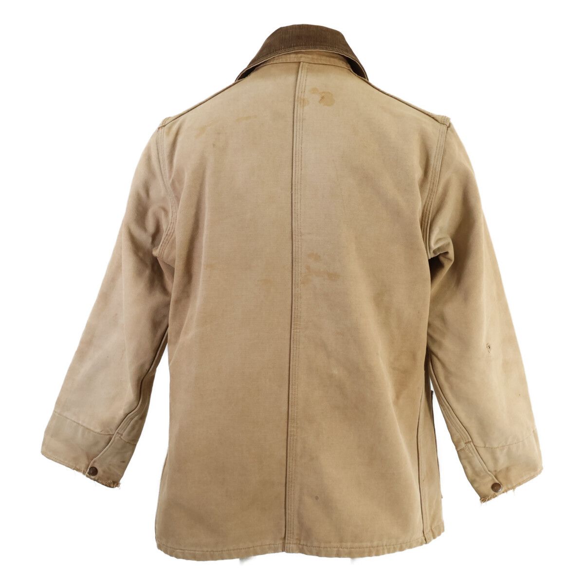 Other Other Carhartt Vintage Cotton Coverall Jacket Textile Outerwear DUTY FREE for USA Size ONE SIZE - 2 Thumbnail