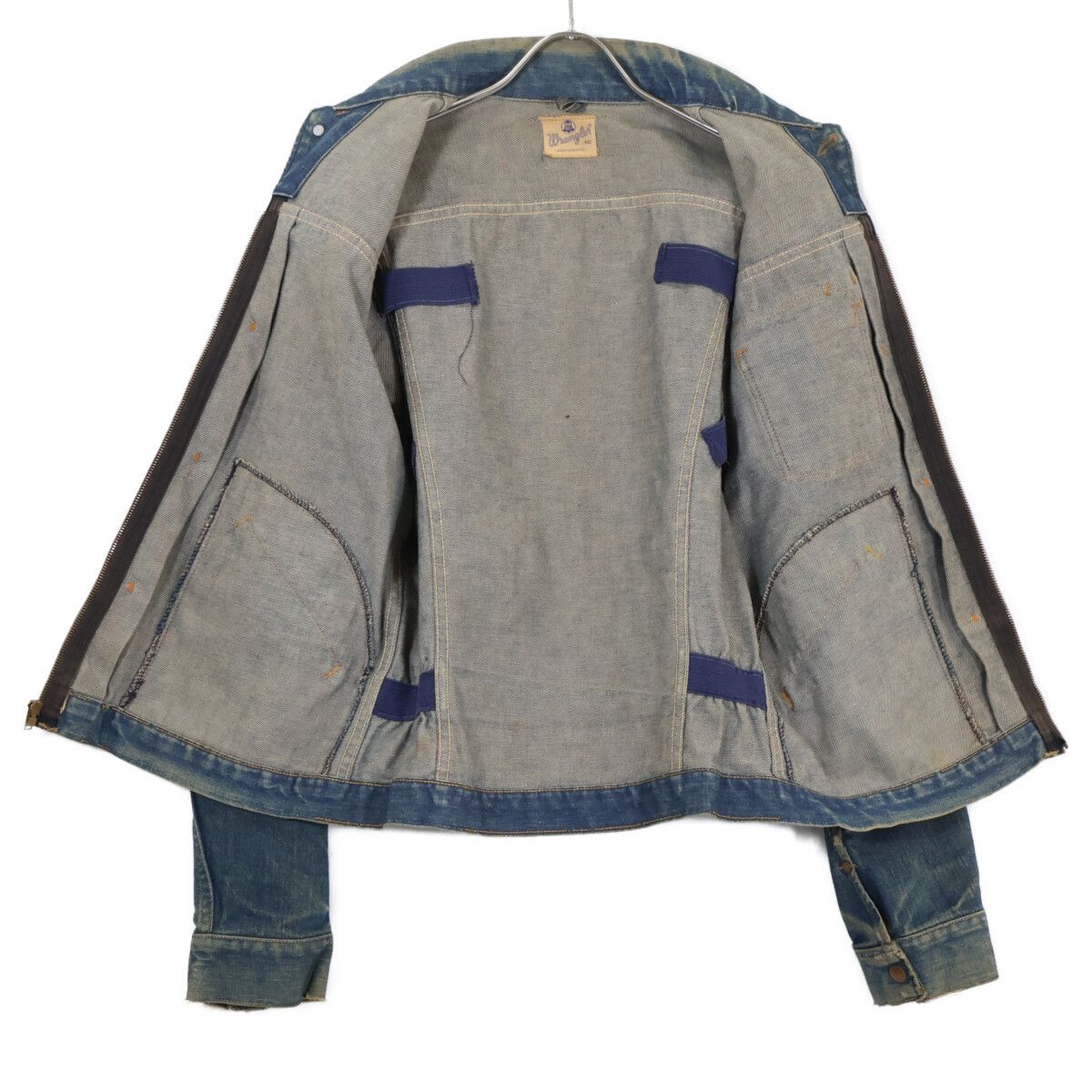 Other Other Wrangler Denim Jacket Textile Outerwear 11MJZ DUTY FREE for USA Size ONE SIZE - 4 Thumbnail
