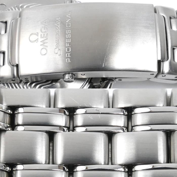 Omega Omega OMEGA Seamaster Professional 300 Stainless Steel Metal Quartz 2541.80 DUTY FREE for USA Size ONE SIZE - 6 Thumbnail